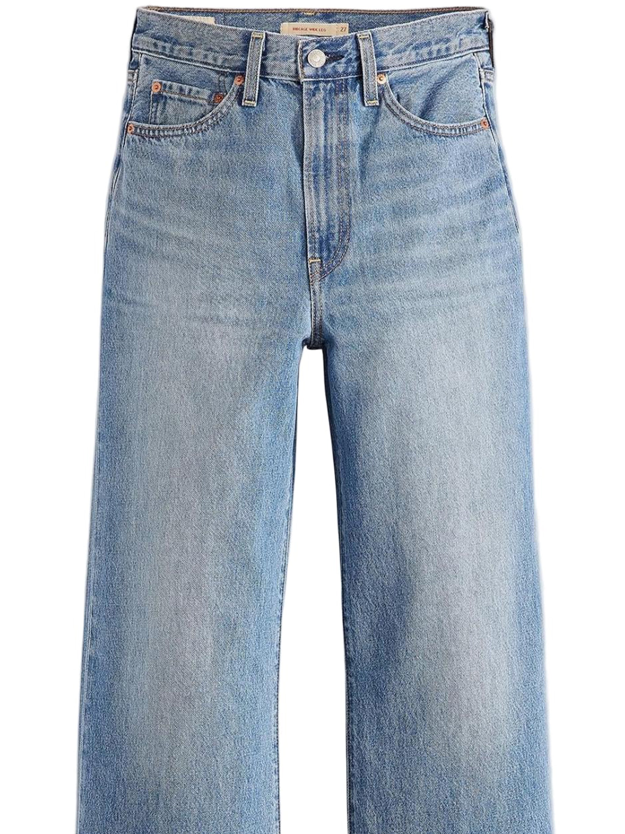 Ribcage Wide Leg H223 Blue Jean