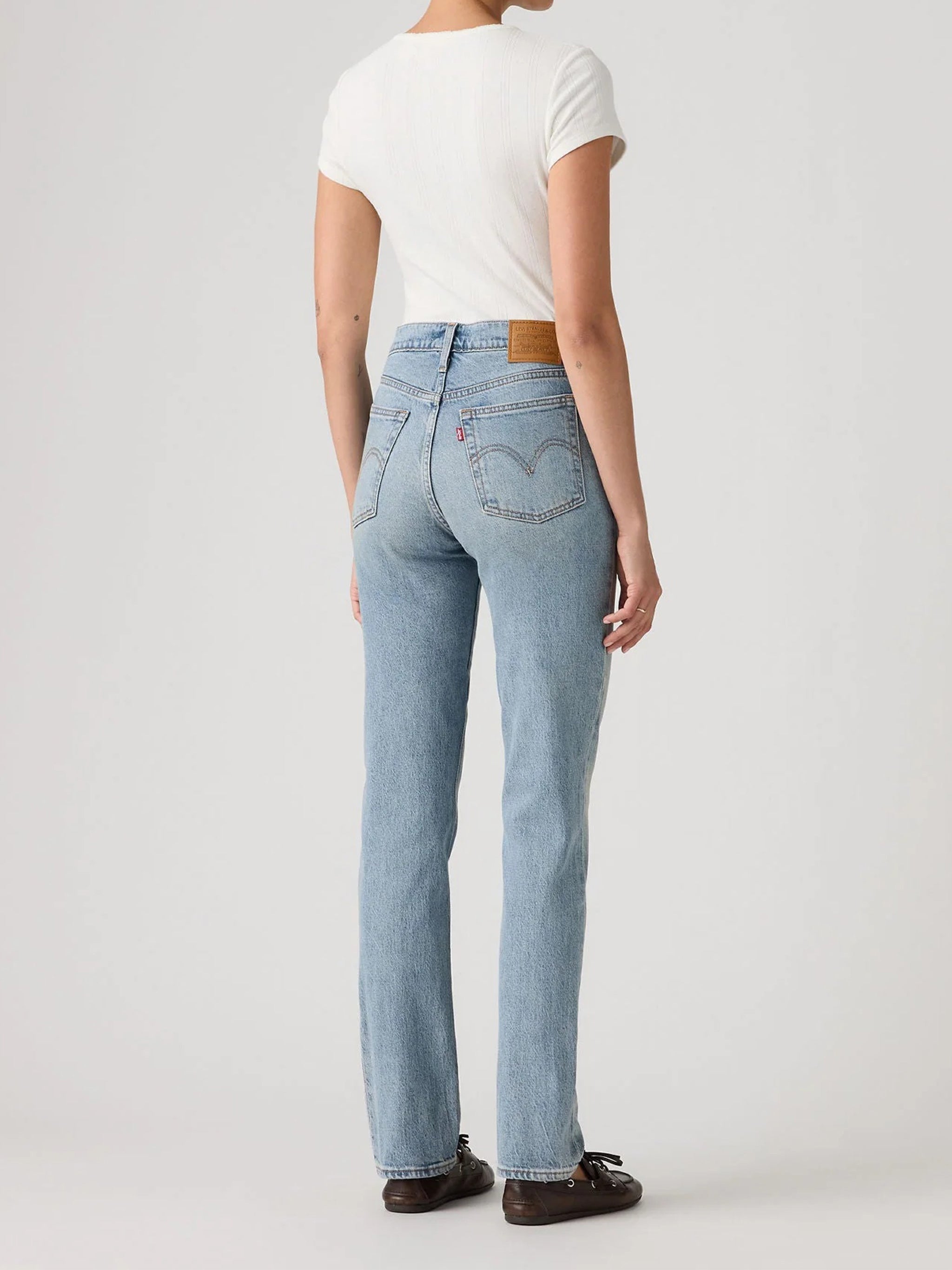 Wedgie Slim Blue Co Ea Jean