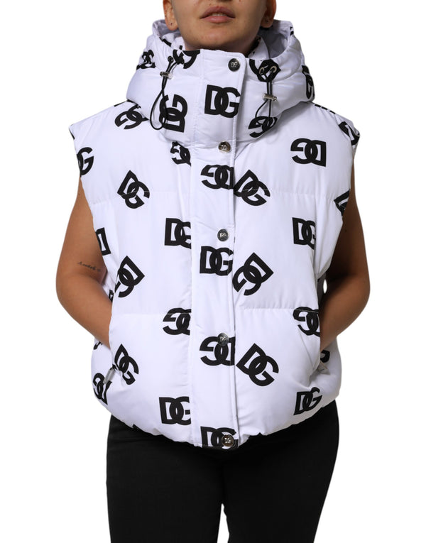 Dolce & Gabbana 100% Polyester vest in white