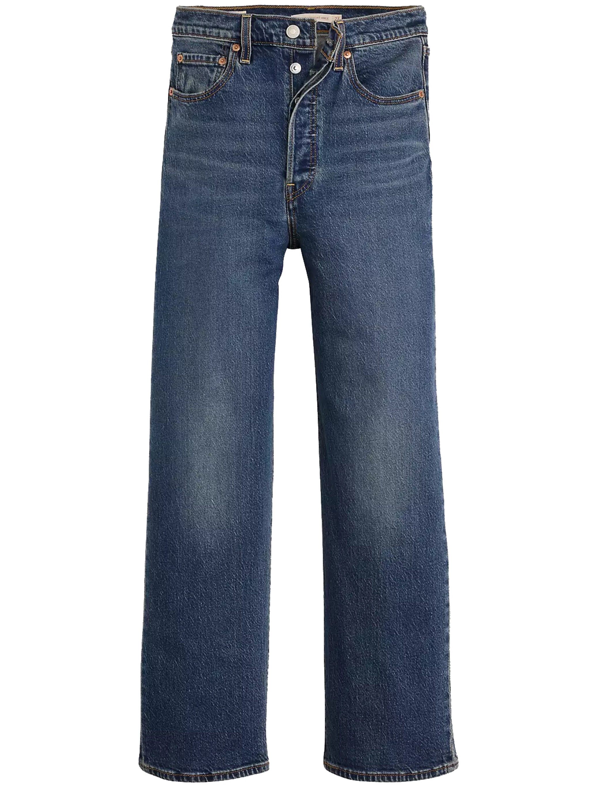 Ribcage Straight Ankle Blue Co Ly Eme Ea Jean