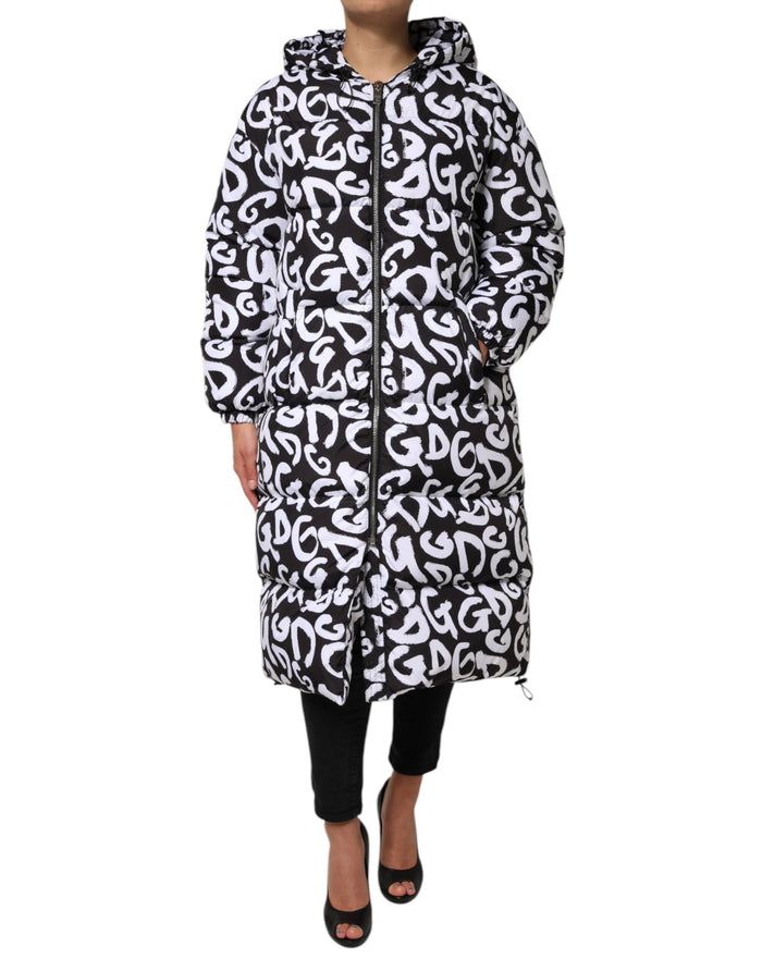 Dolce & Gabbana 100% Polyester down jacket in black