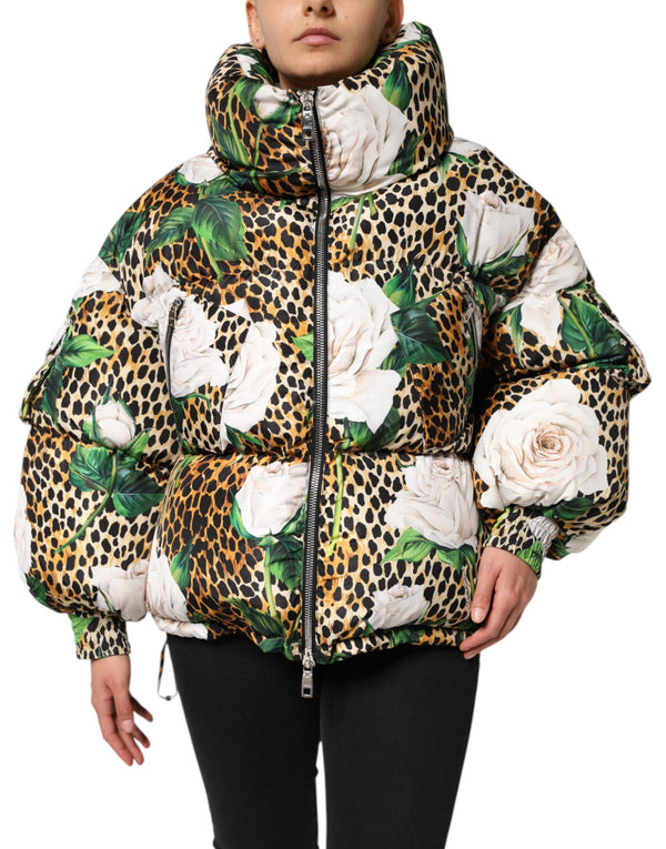 Dolce & Gabbana 100% Polyester down jacket in multicolor