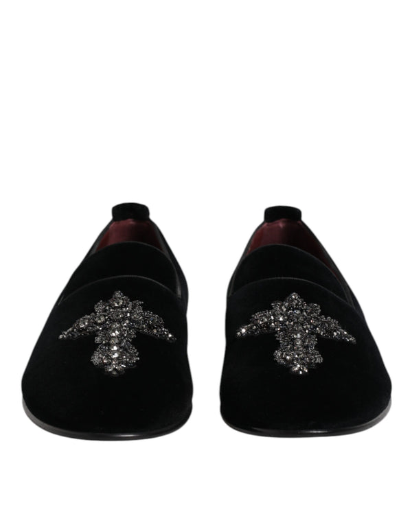 Dolce & Gabbana 79% Glass loafer in black
