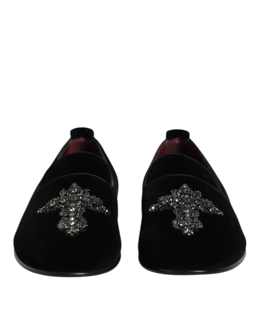 Dolce & Gabbana 79% Glass loafer in black