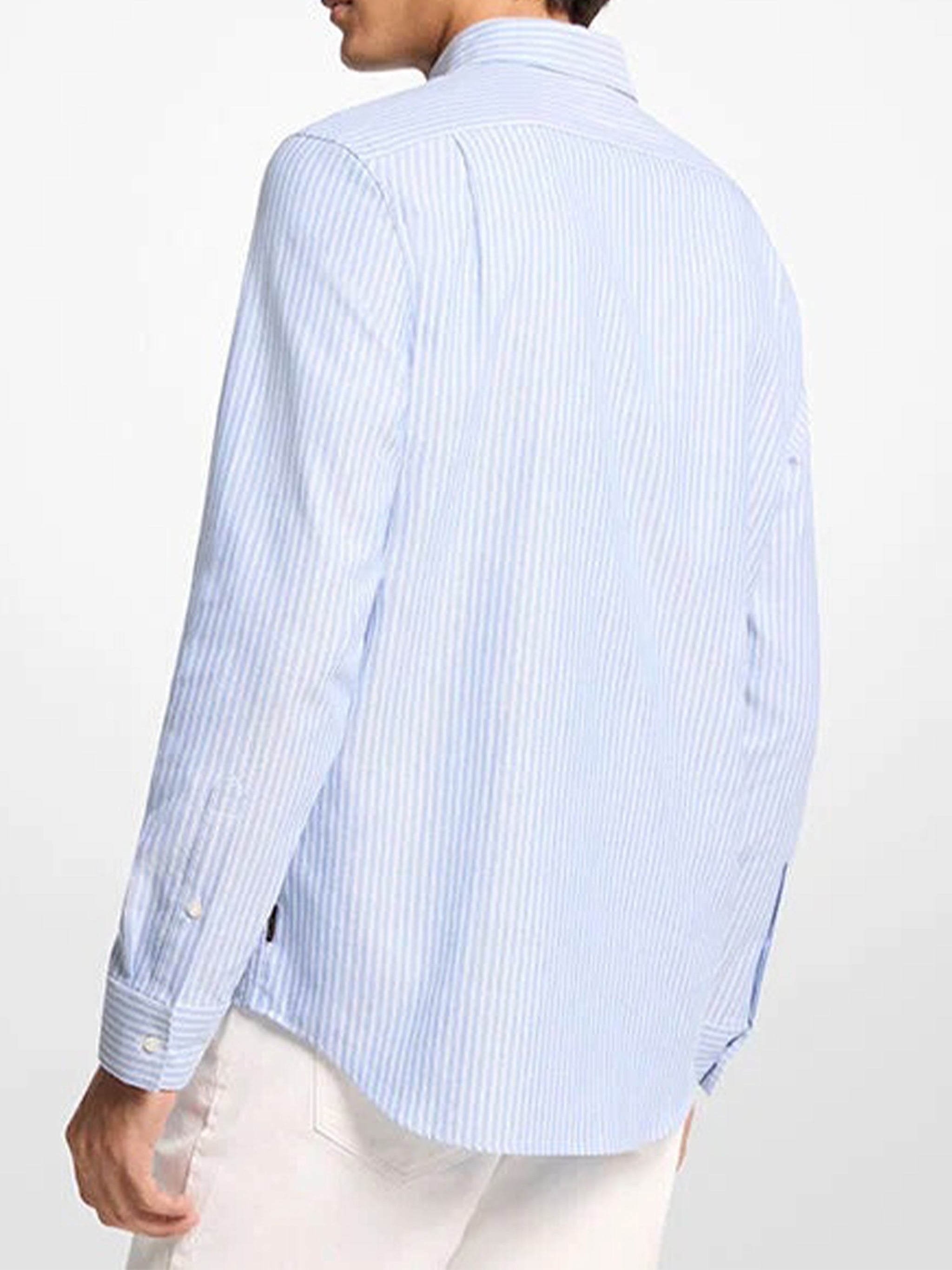 Oxford Classic Fit Blue Camicia