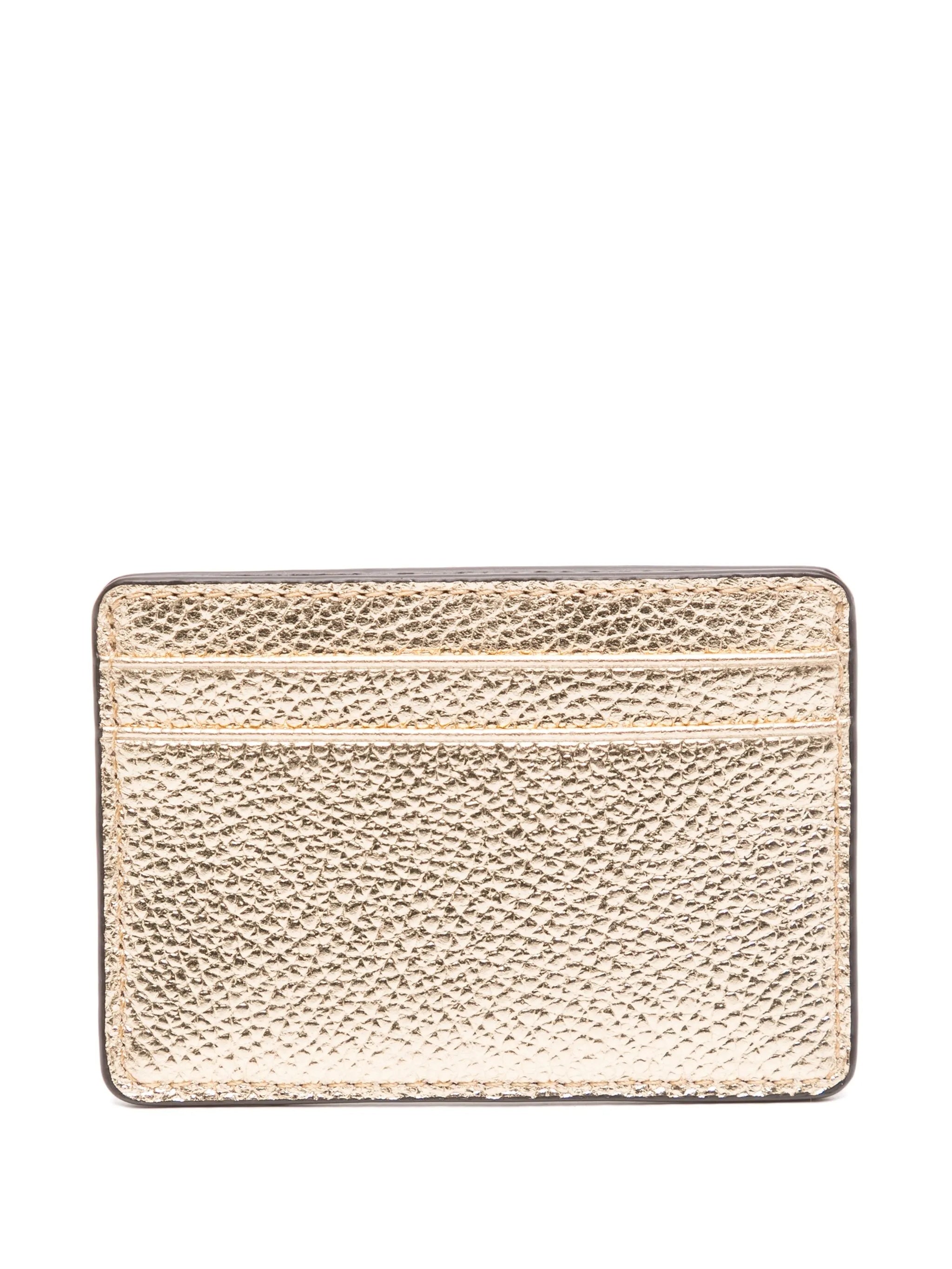 Card Holder Metallic Portafoglio