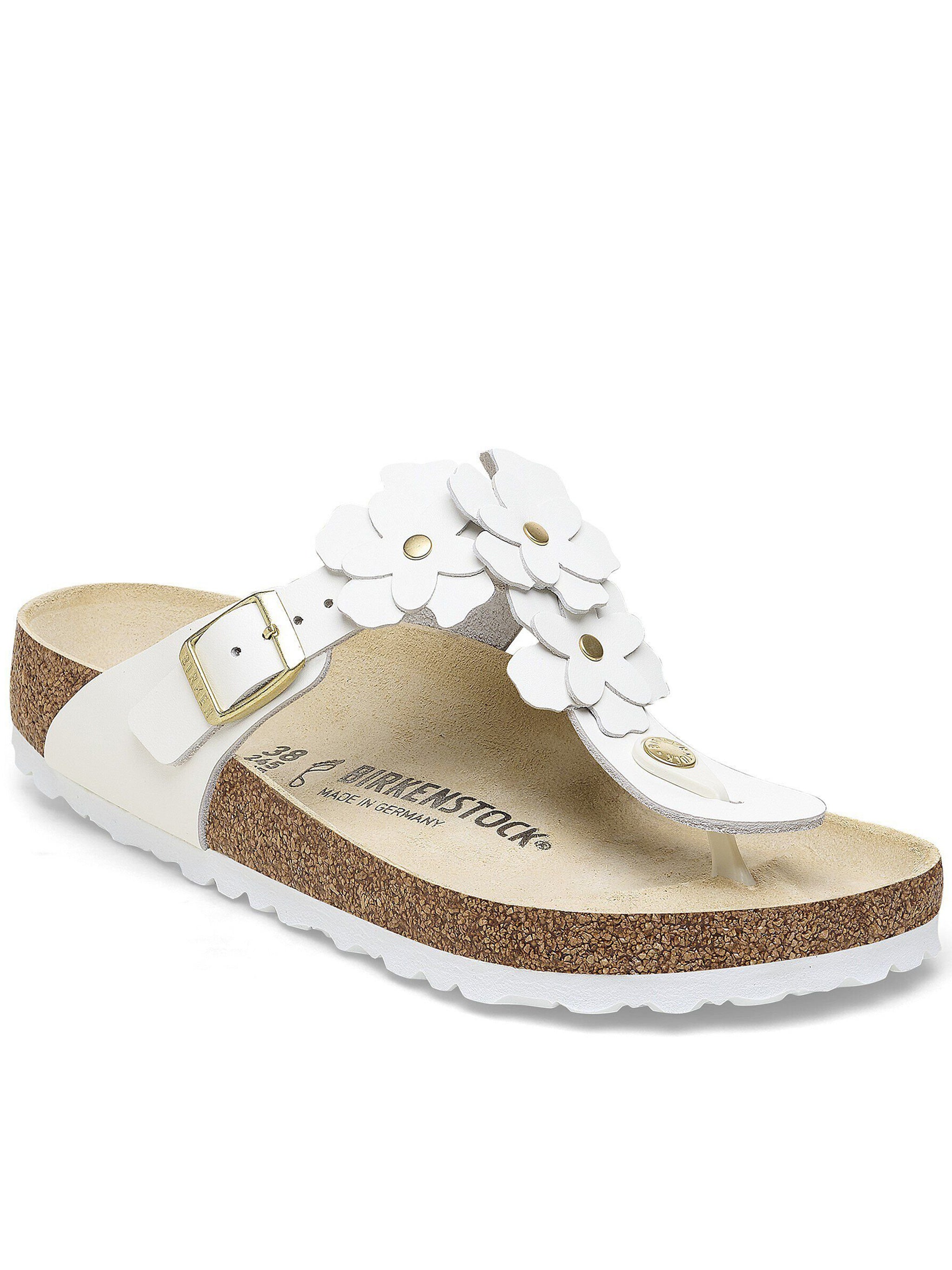 Gizeh Flowers White Calzature