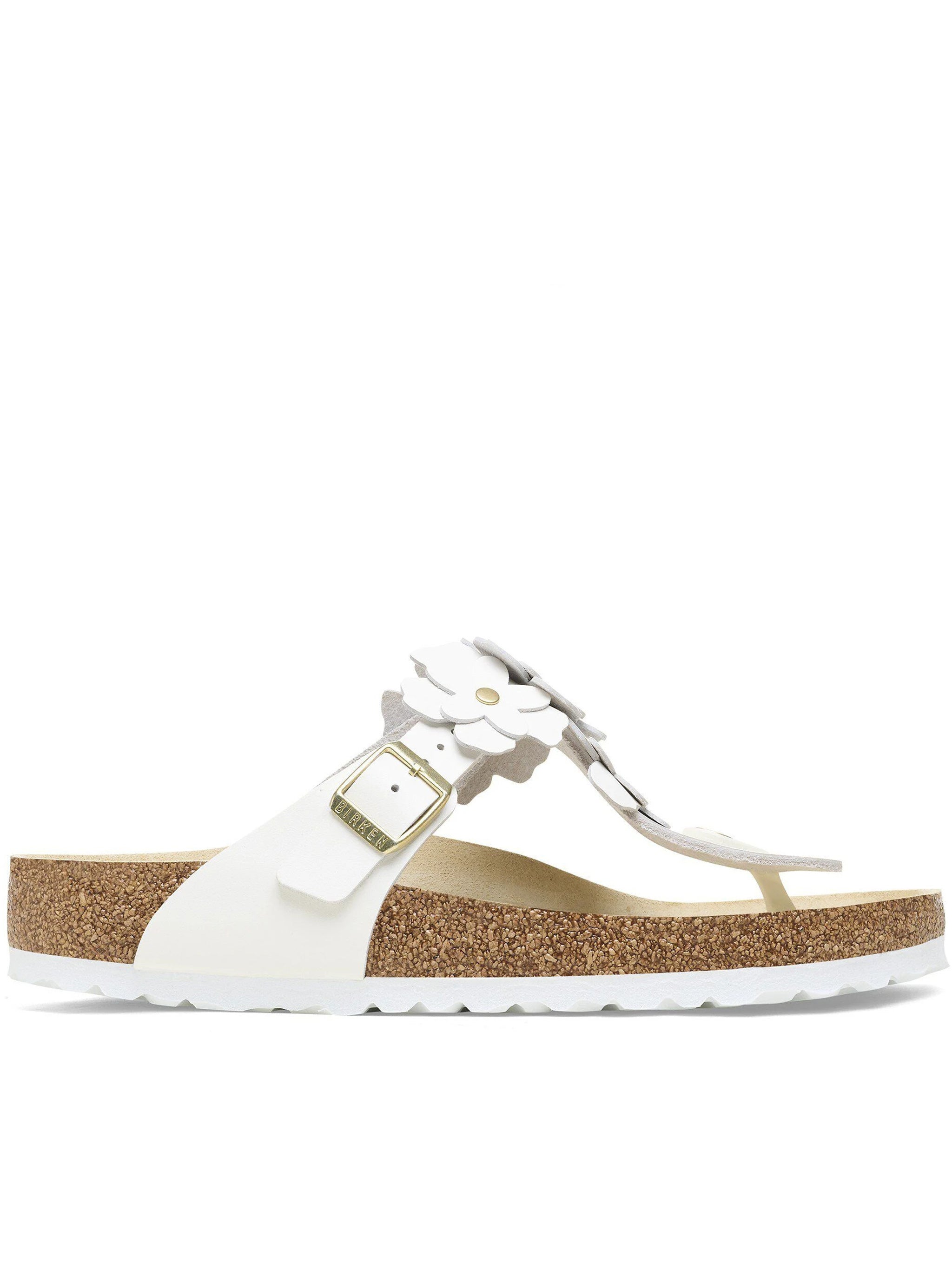 Gizeh Flowers White Calzature