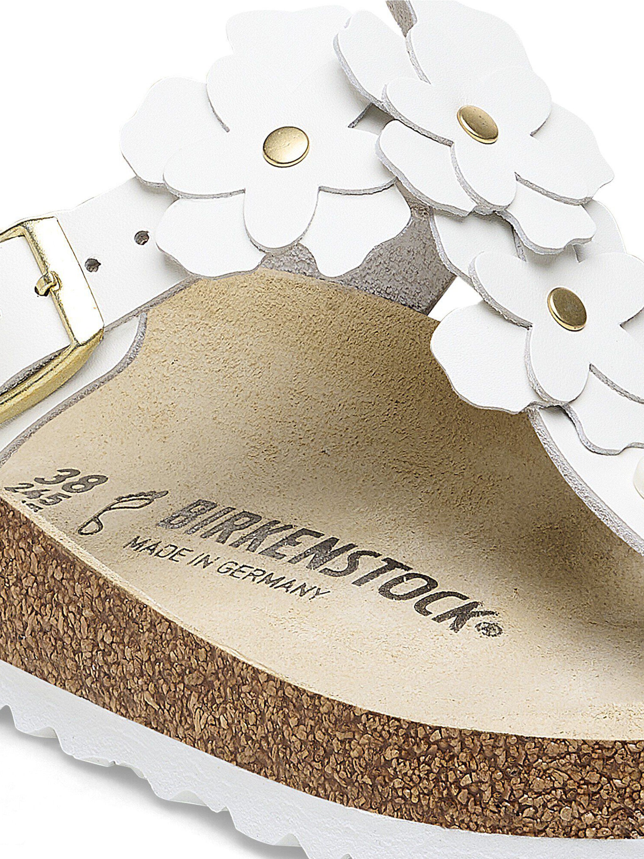 Gizeh Flowers White Calzature