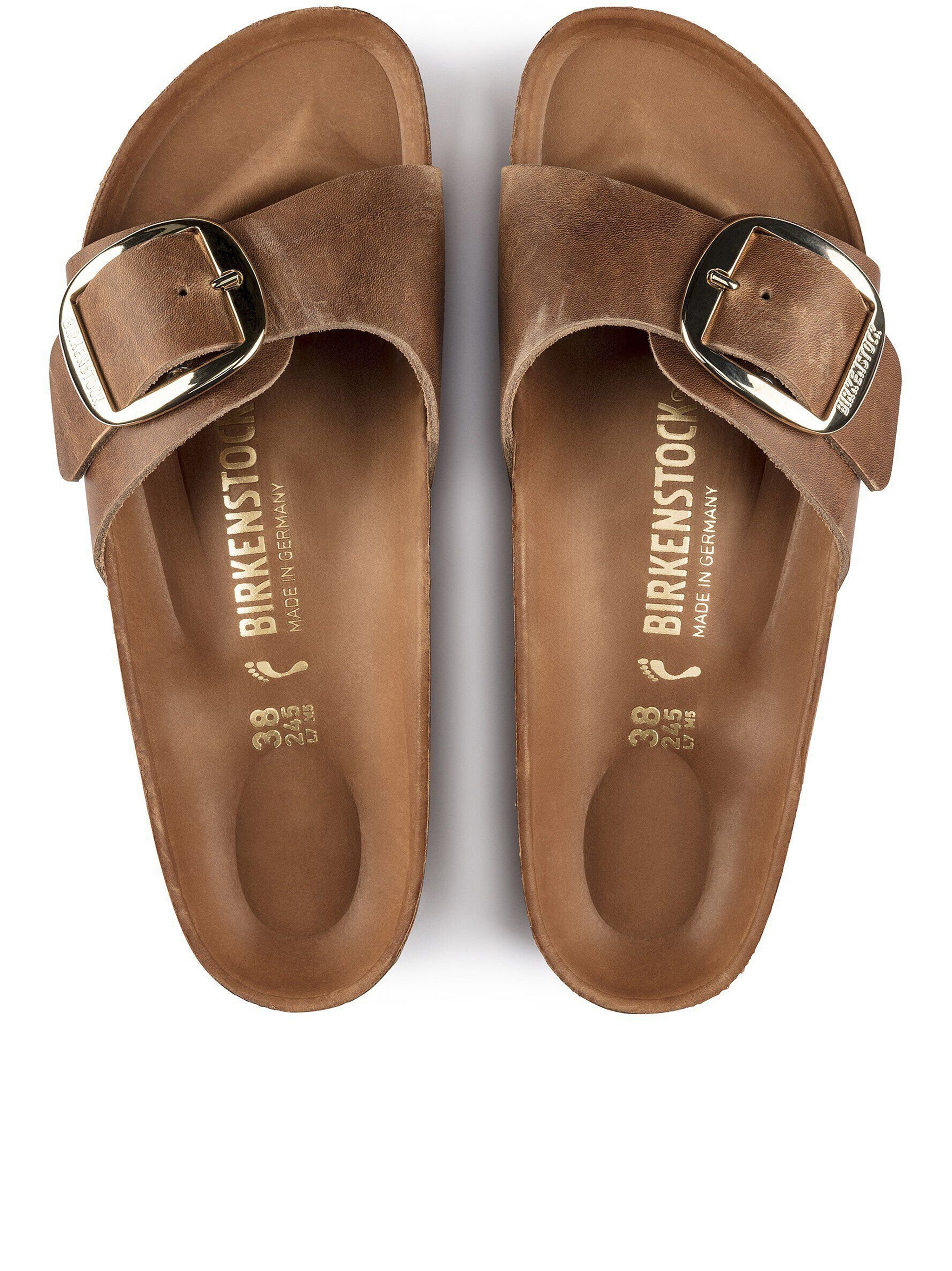 Madrid Big Buckle Brown Calzature