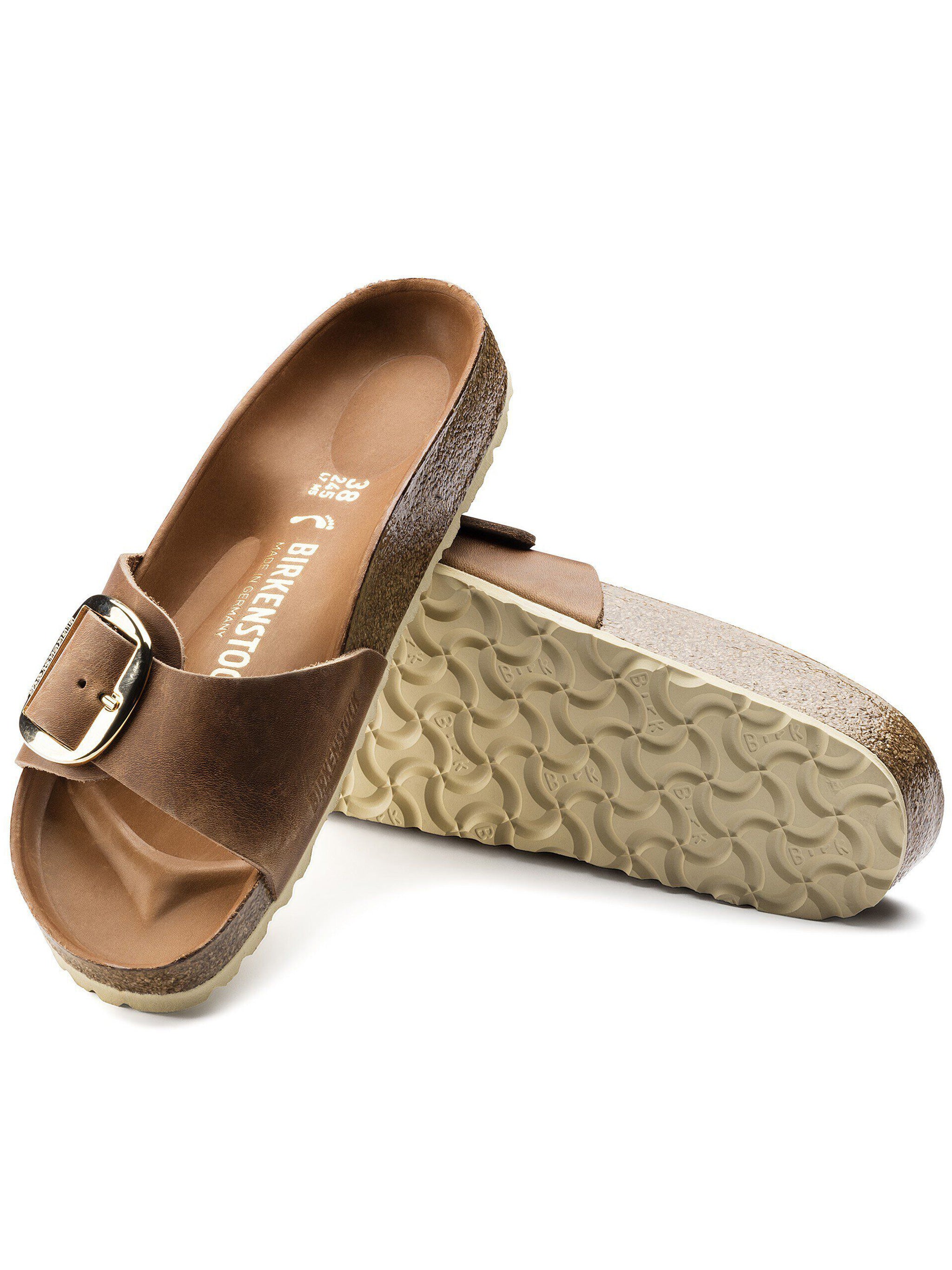 Madrid Big Buckle Brown Calzature