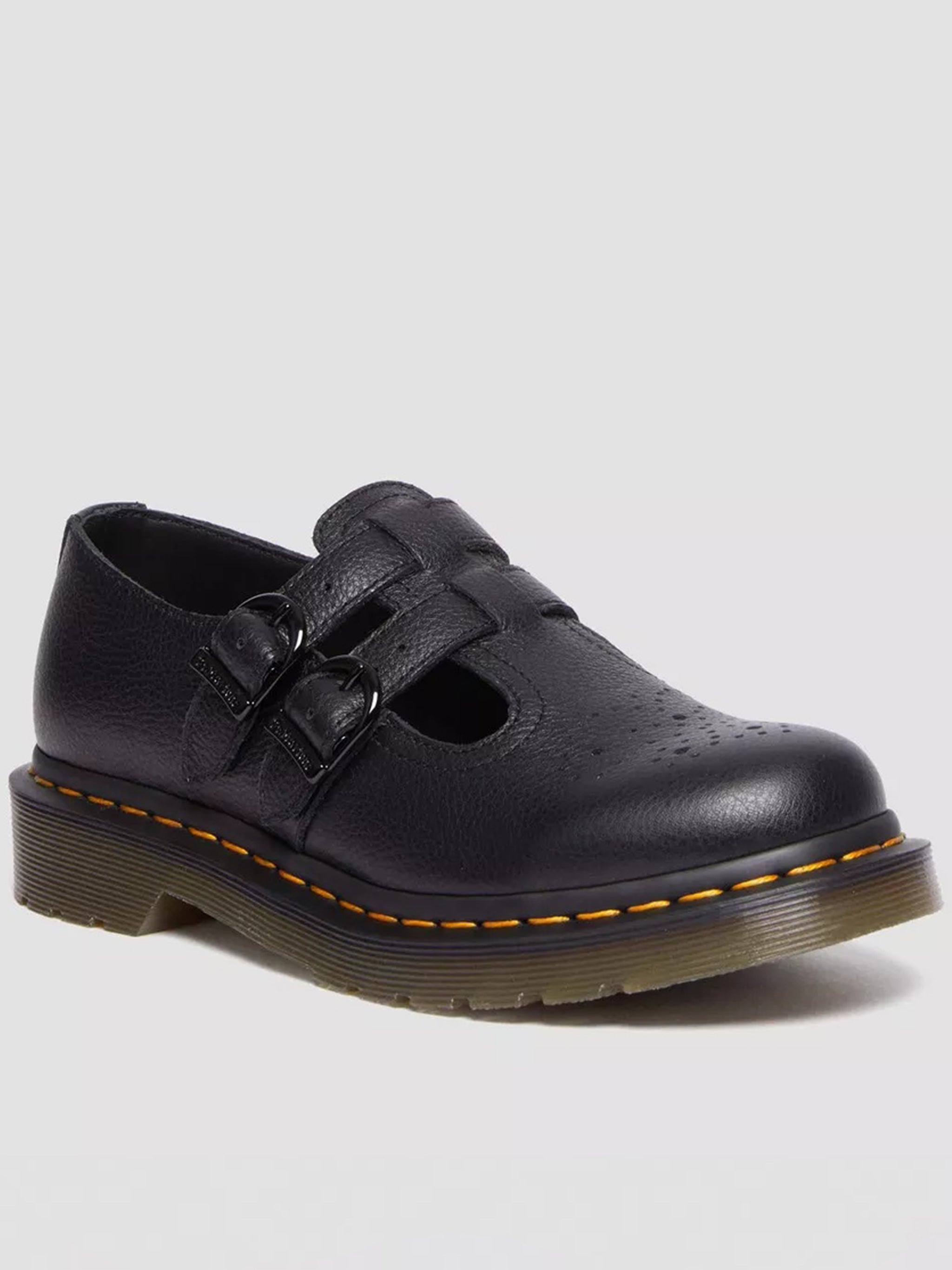 8065 Mary Jane Black Leather | Calzature