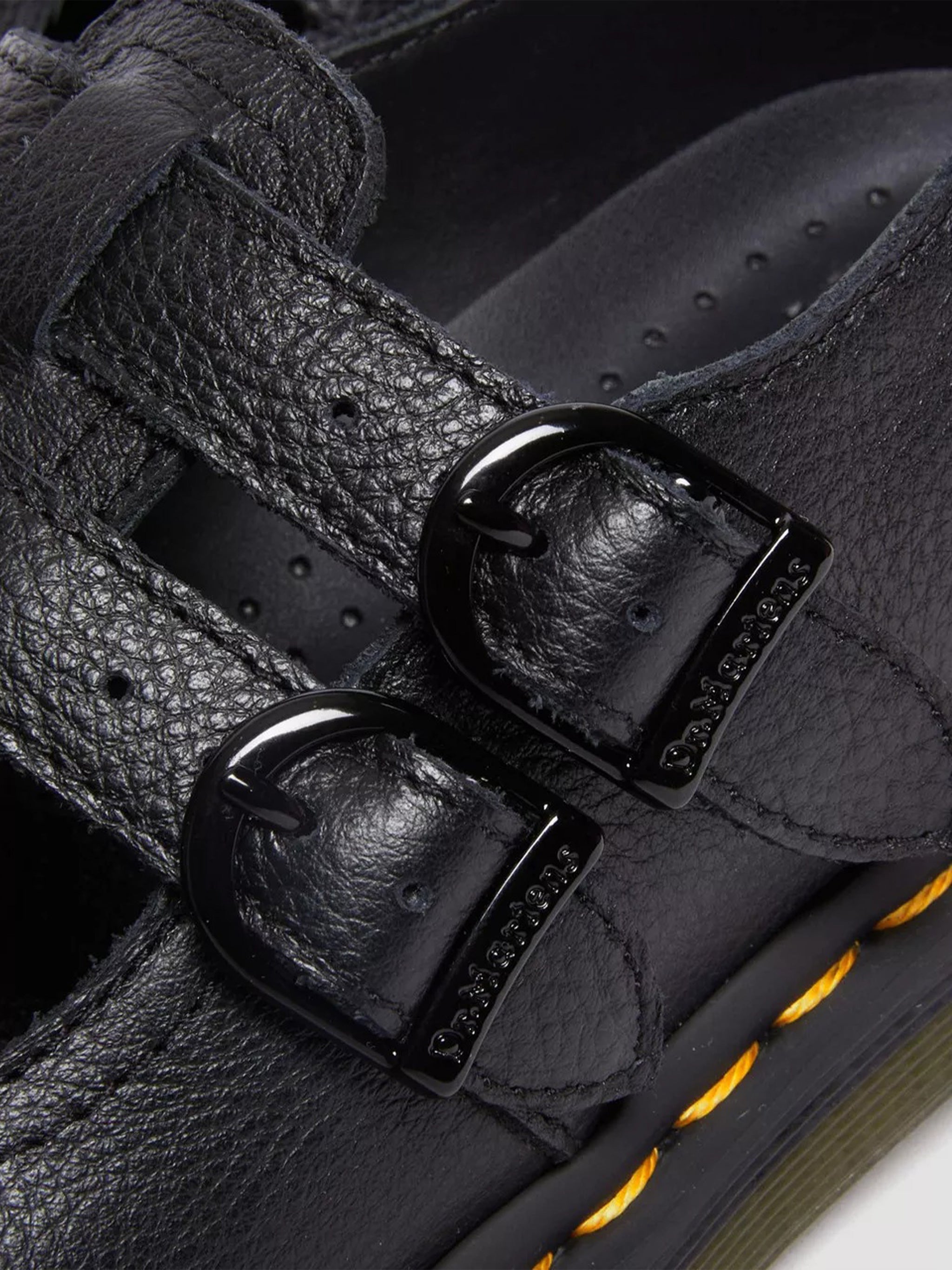 8065 Mary Jane Black Leather | Calzature