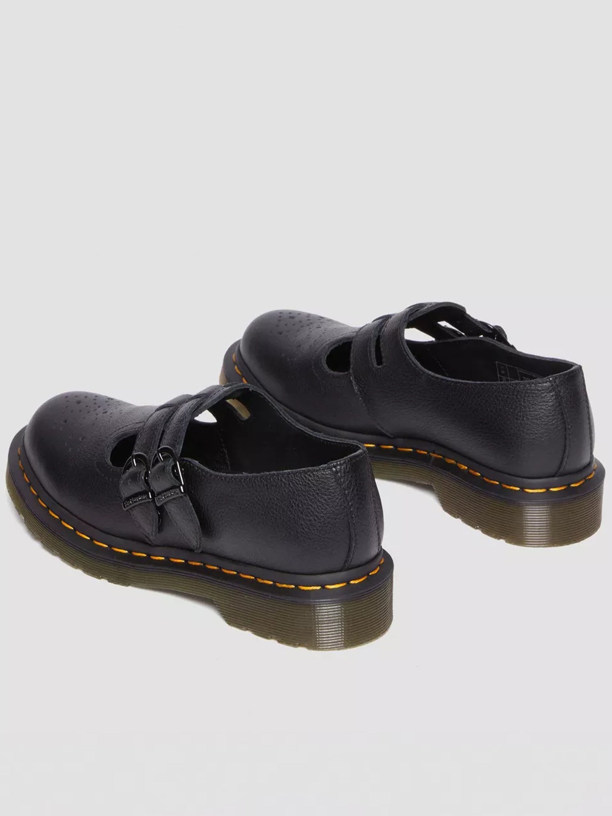 8065 Mary Jane Black Leather | Calzature