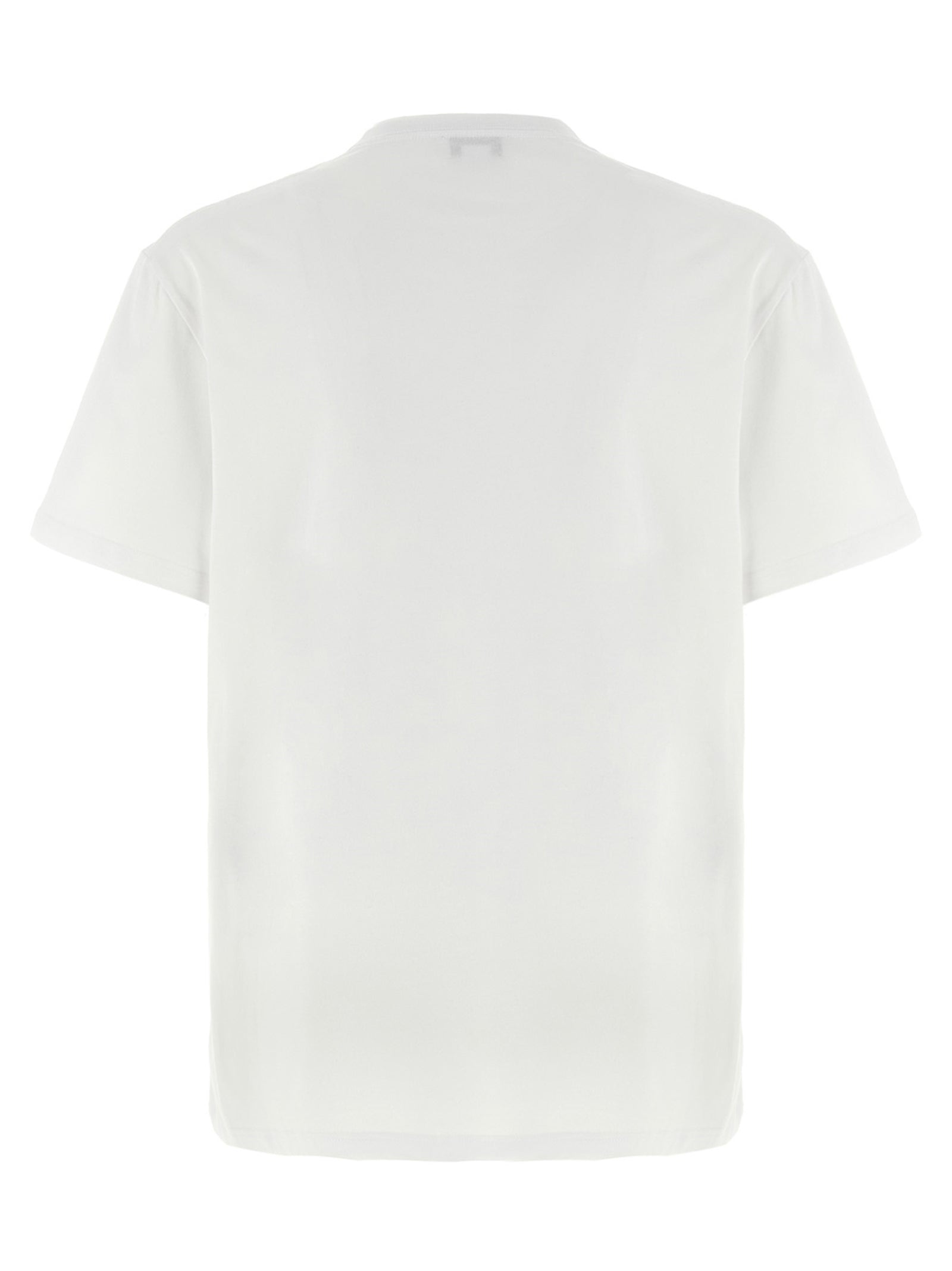 Flocked McQueen T-shirt White/black Cotton