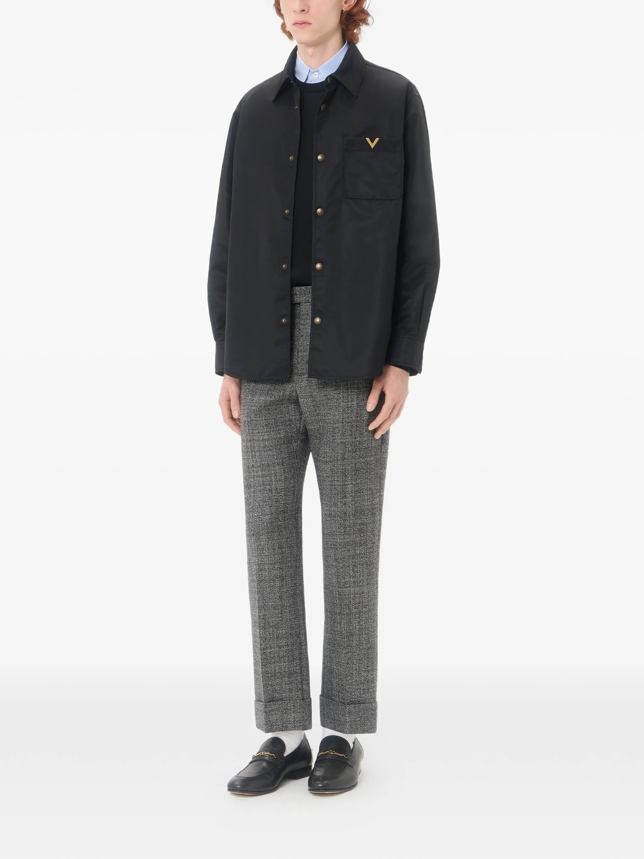 Maglia Vlogo Signature Black Wool |