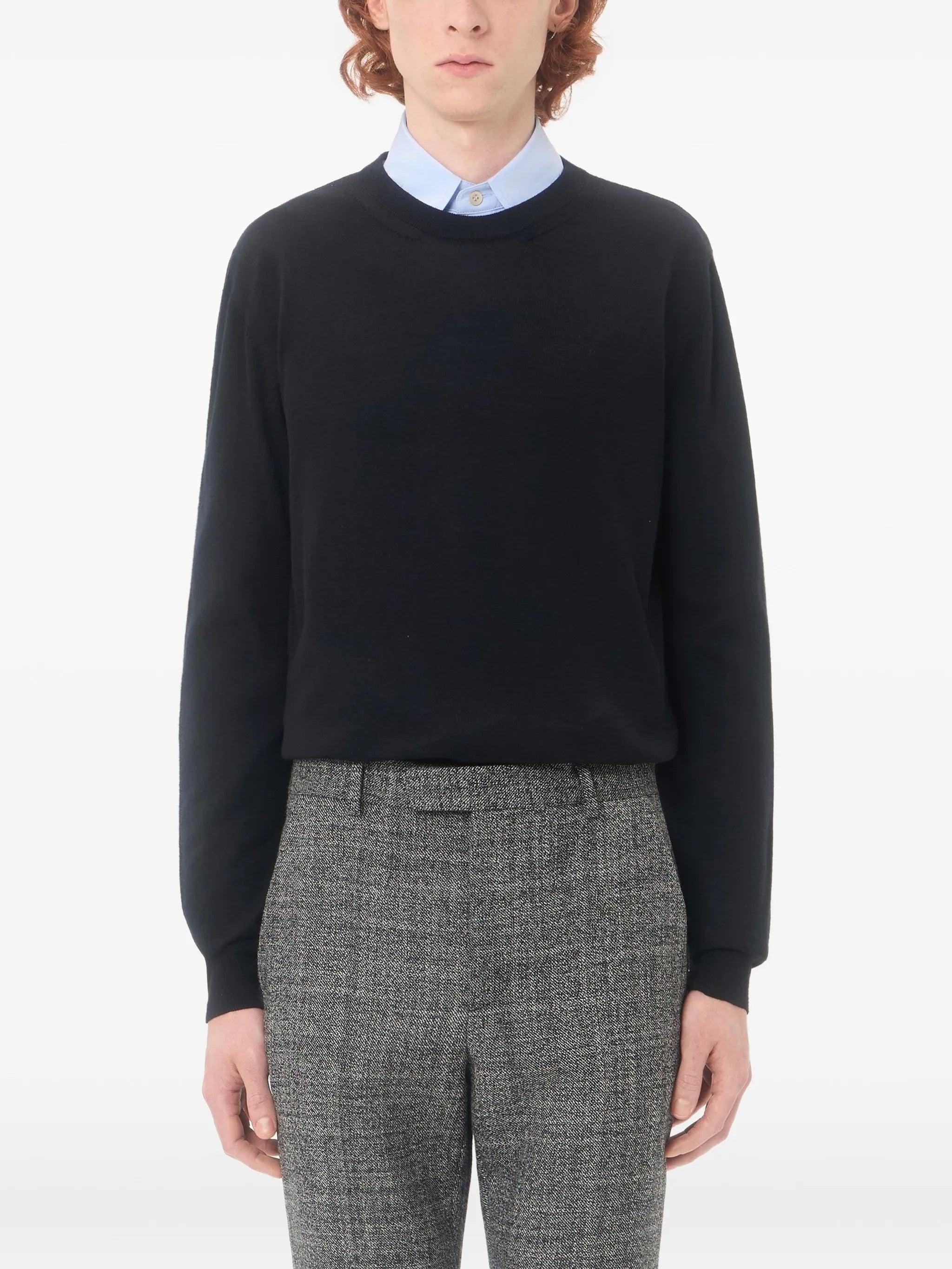 Maglia Vlogo Signature Black Wool |