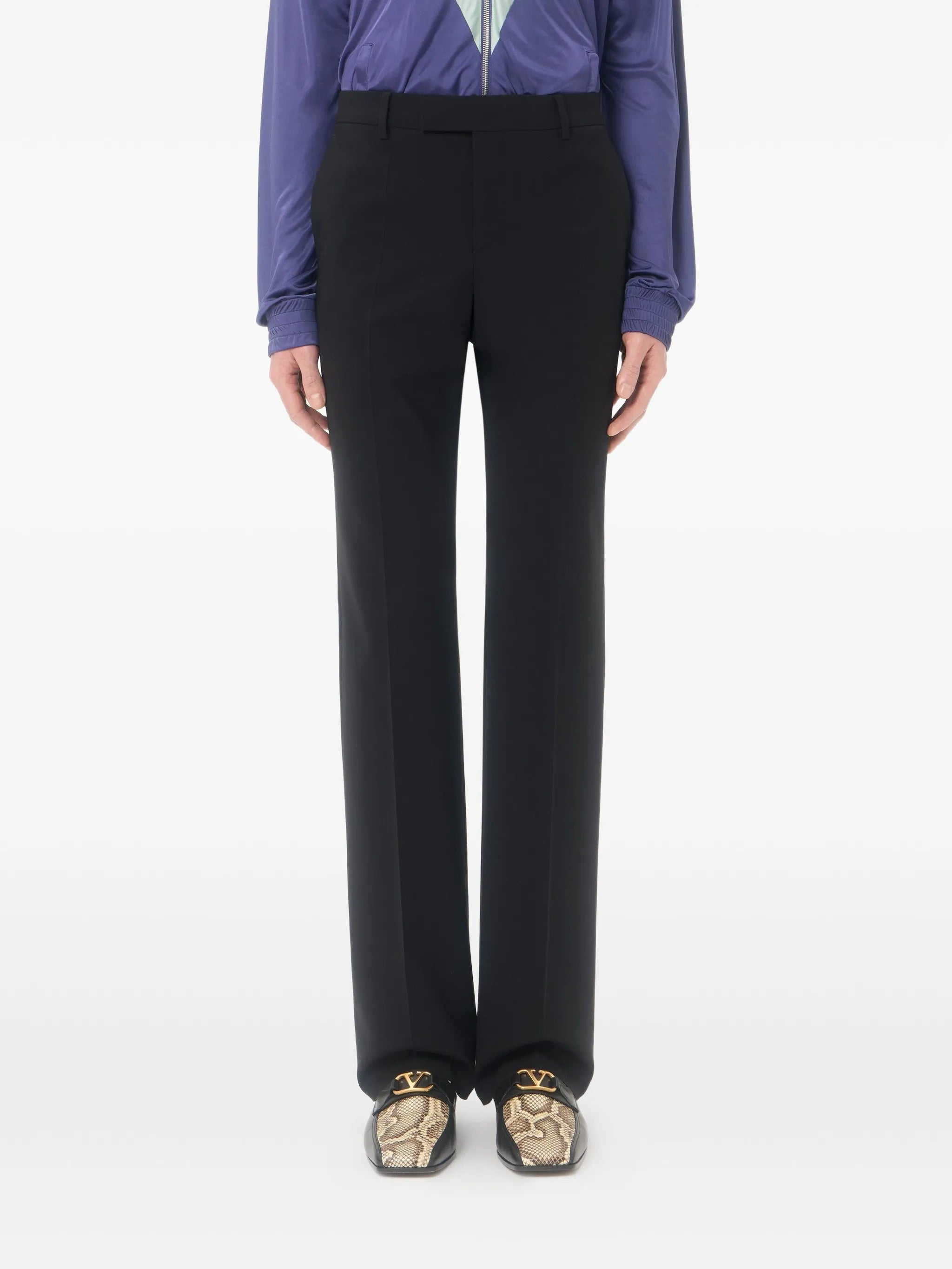 Pantalone Formalwear Black Wool | Pantaloni