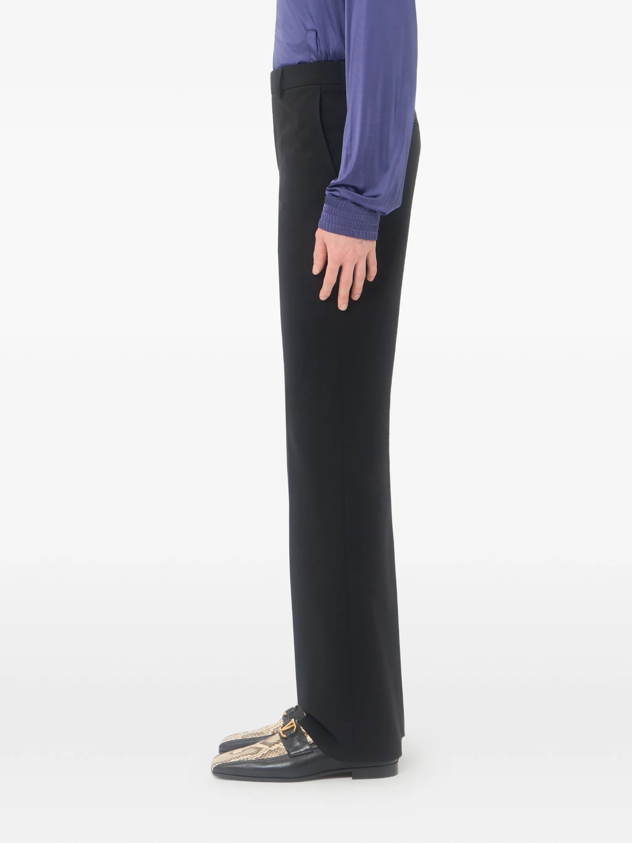 Pantalone Formalwear Black Wool | Pantaloni