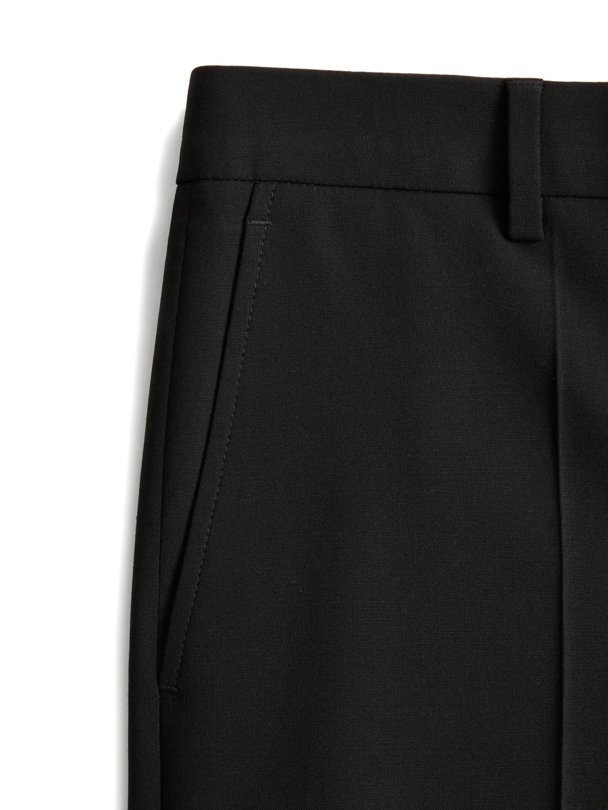 Pantalone Formalwear Black Wool | Pantaloni