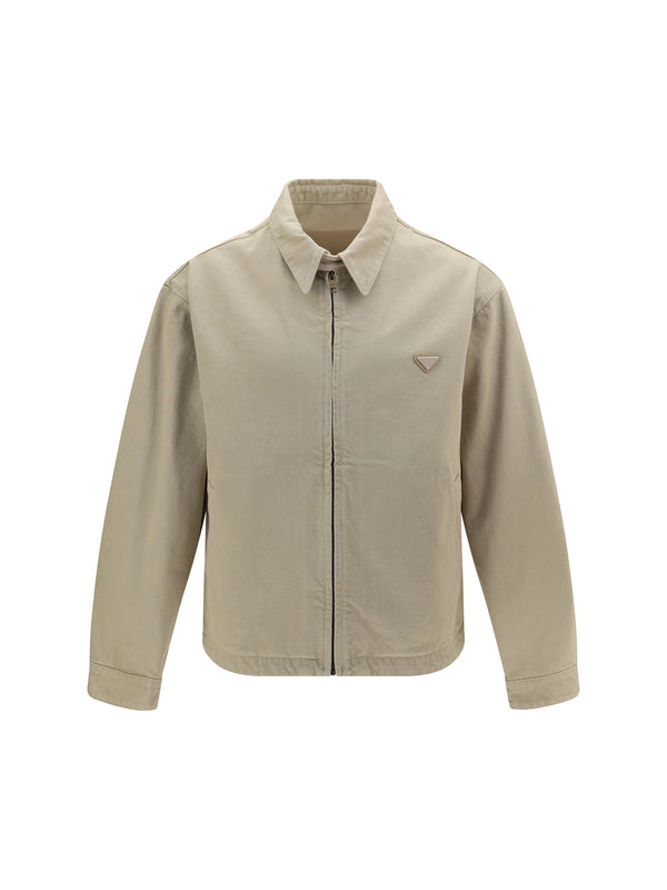 Prada 100% Cotton jacket in beige