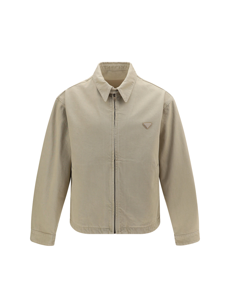 Prada 100% Cotton jacket in beige
