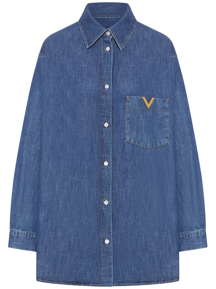 Camicia Denim Blue