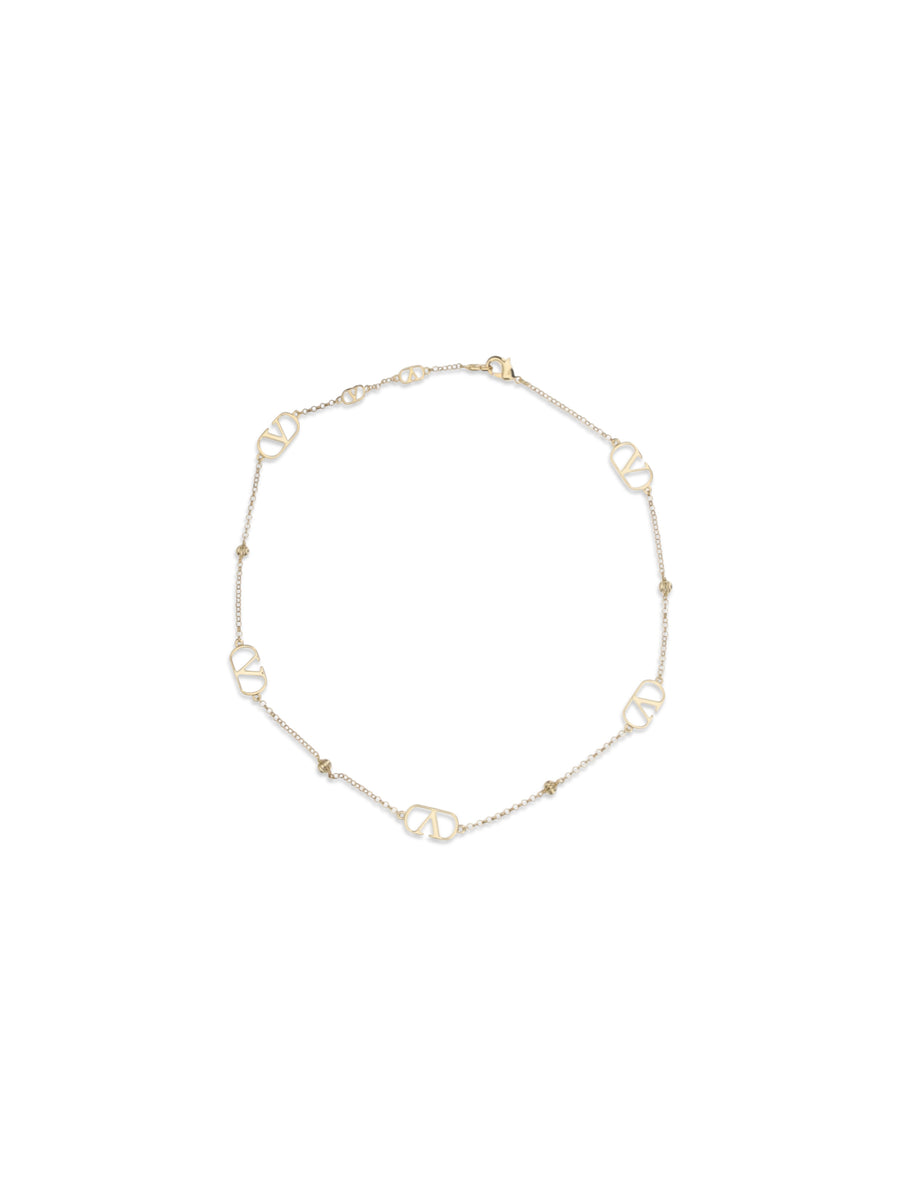 Valentino Garavani Metal necklace in gold