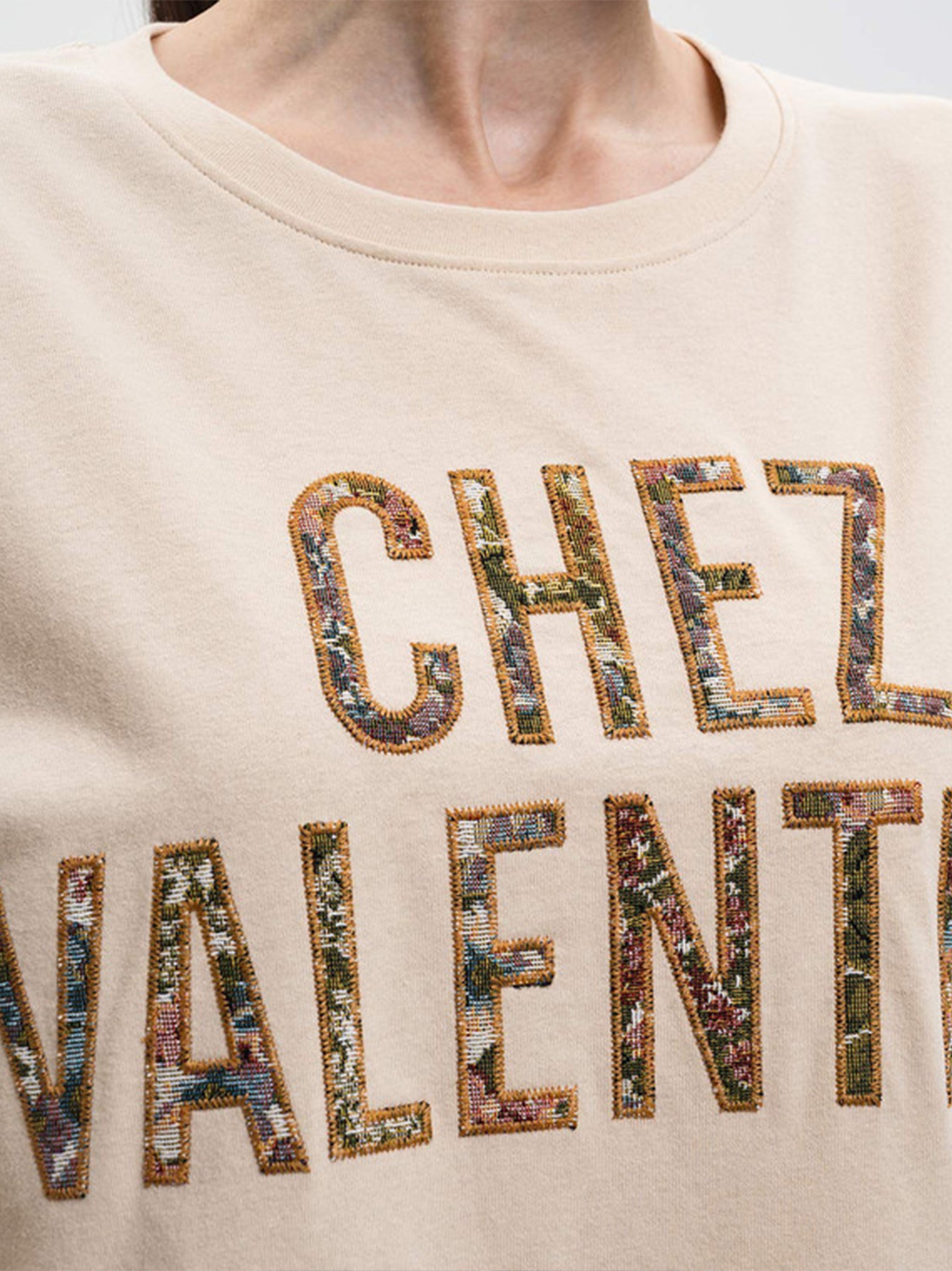 T-shirt Nude & Neutrals Cotton |