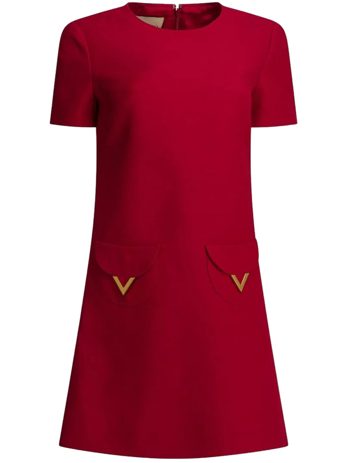 Mini Dress Red Abito