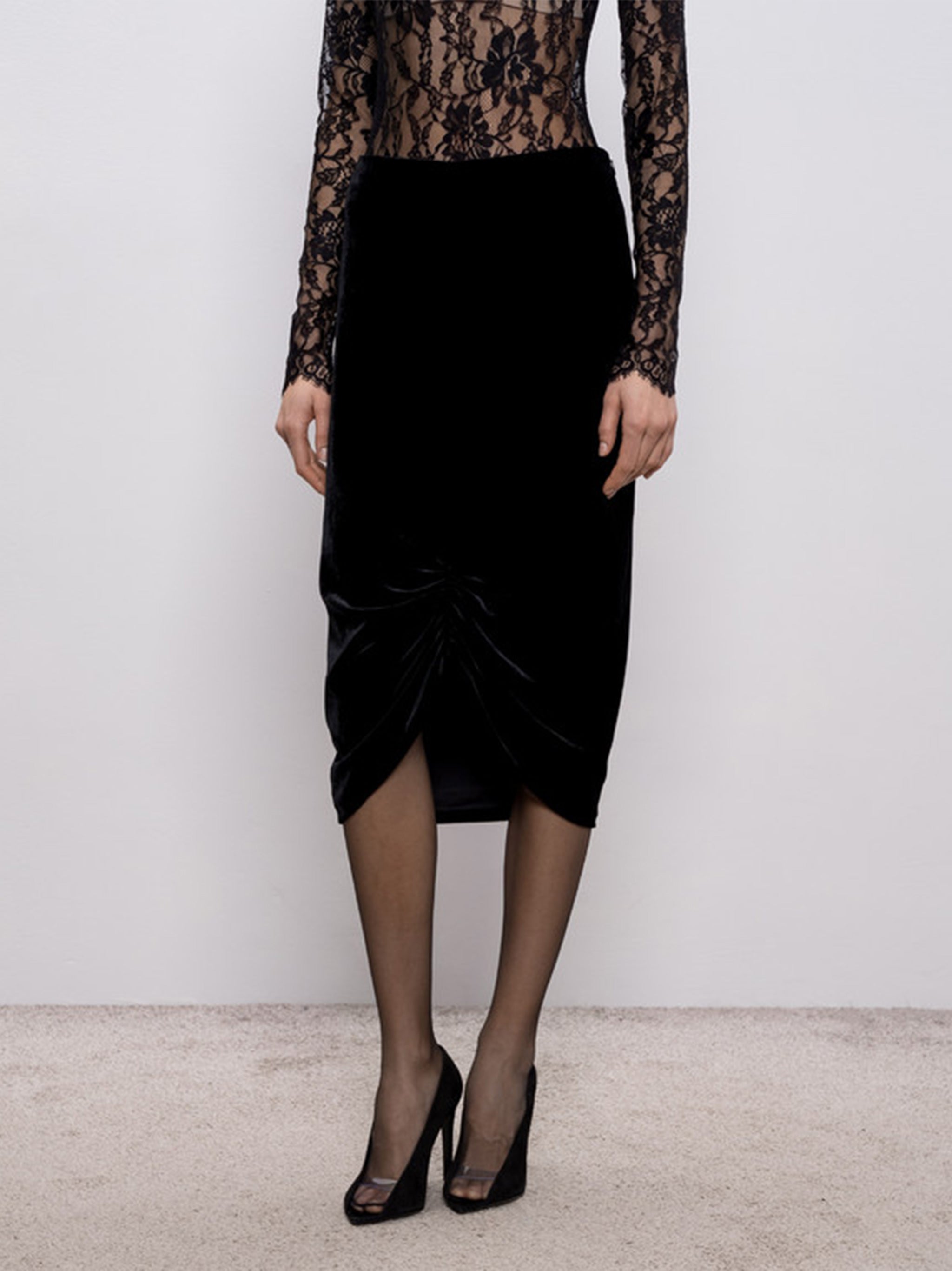 Skirt Black Gonna
