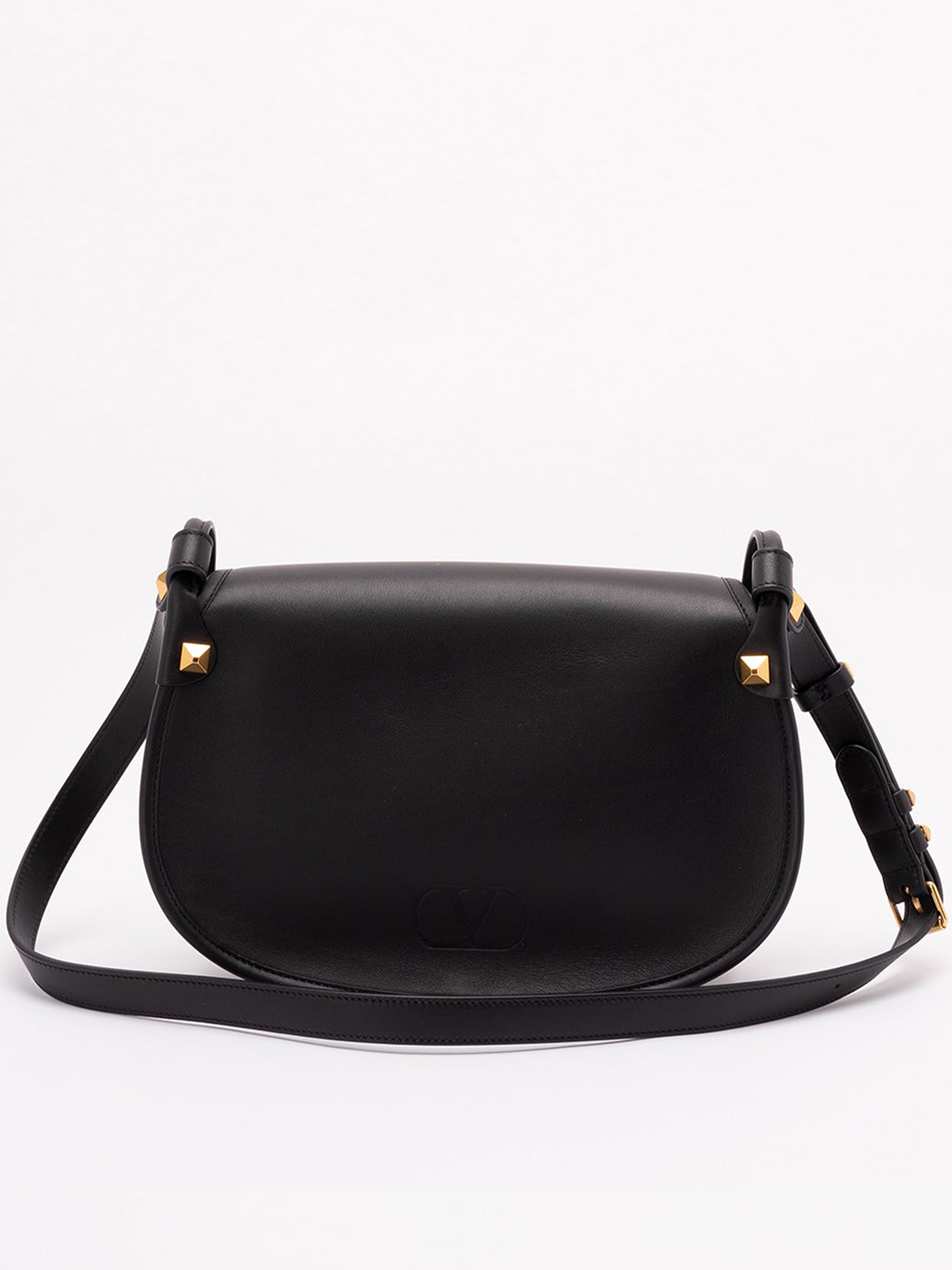 Shoulder Bag Flaneuse Black Leather | Borsa