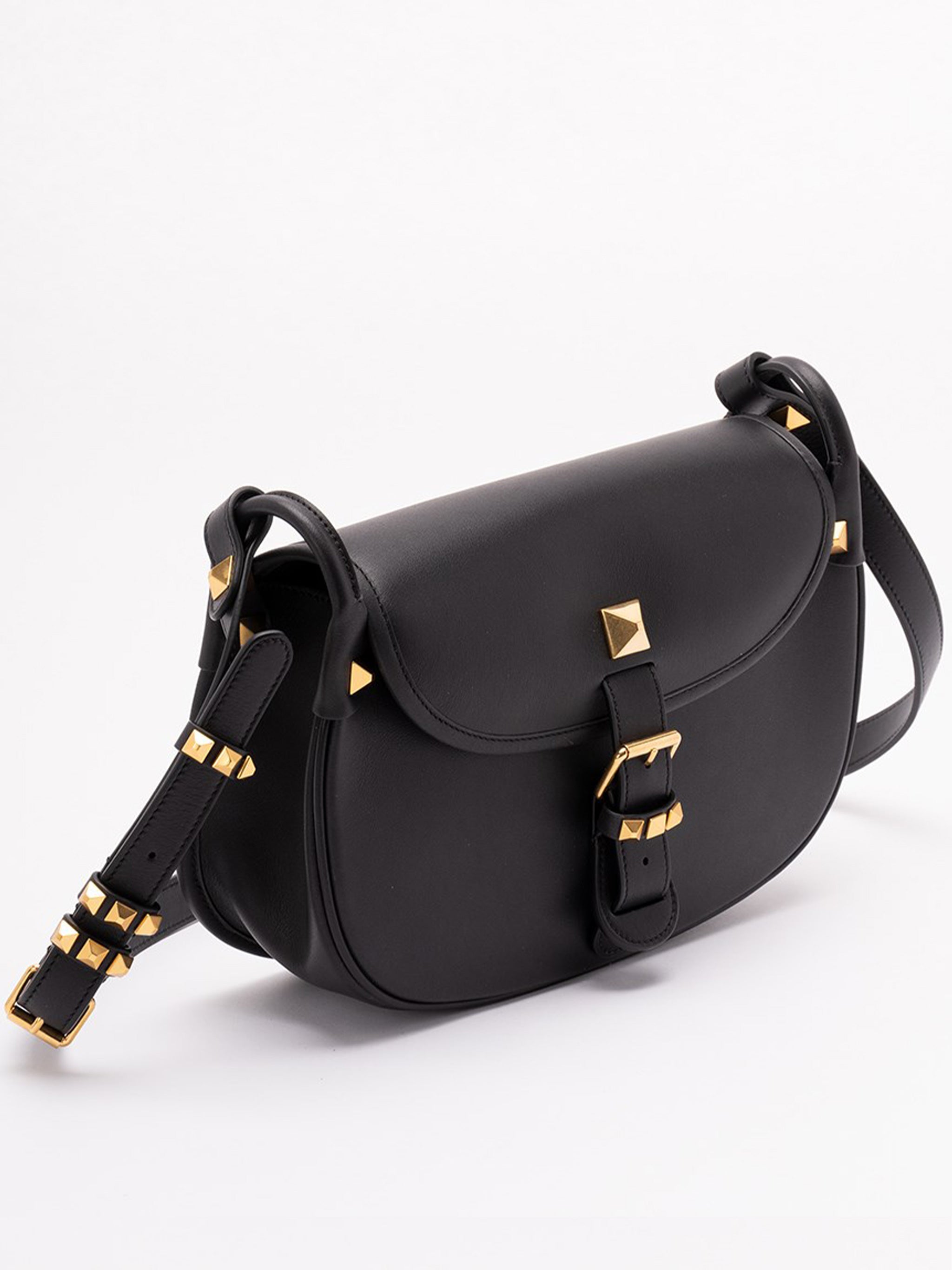 Shoulder Bag Flaneuse Black Leather | Borsa