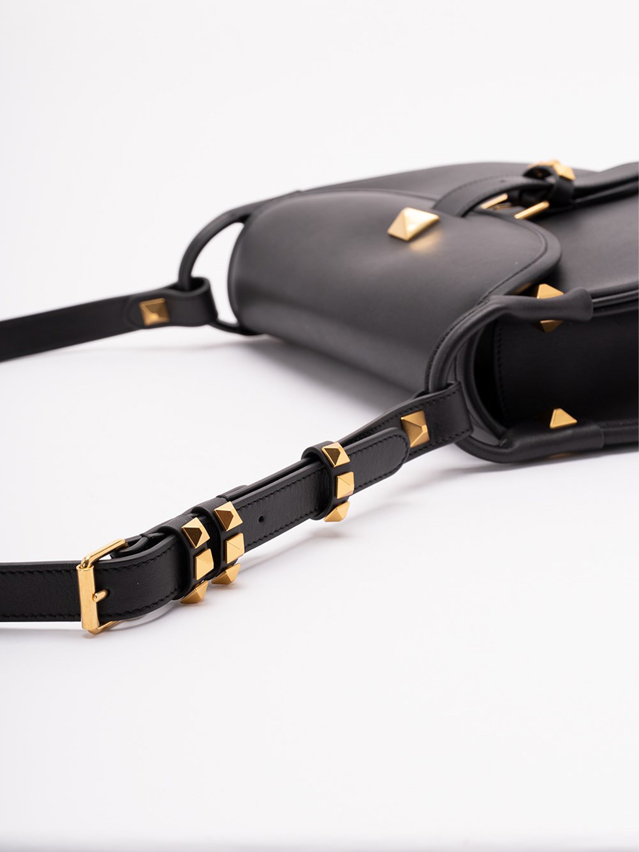 Shoulder Bag Flaneuse Black Leather | Borsa