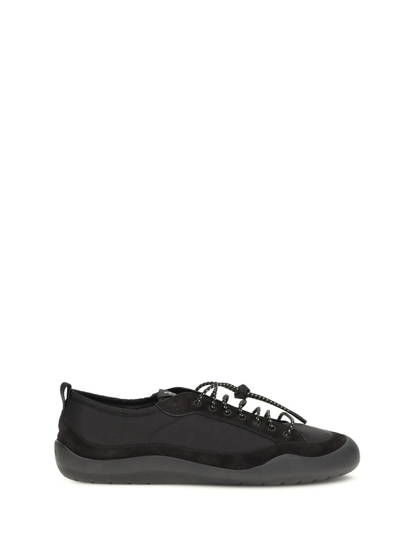 Prada Upper: 30% calf leather sneaker in black