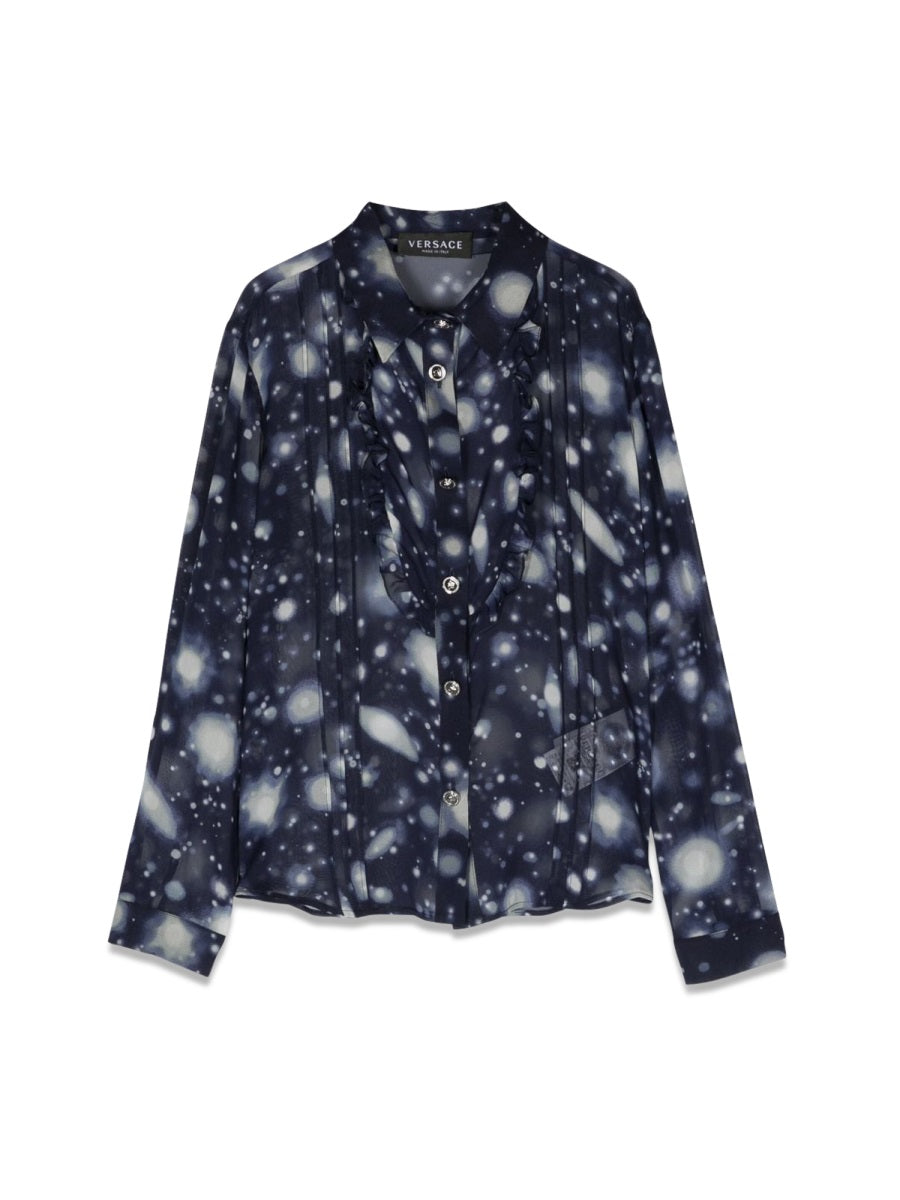 Shirt Solar System Multicolour Silk