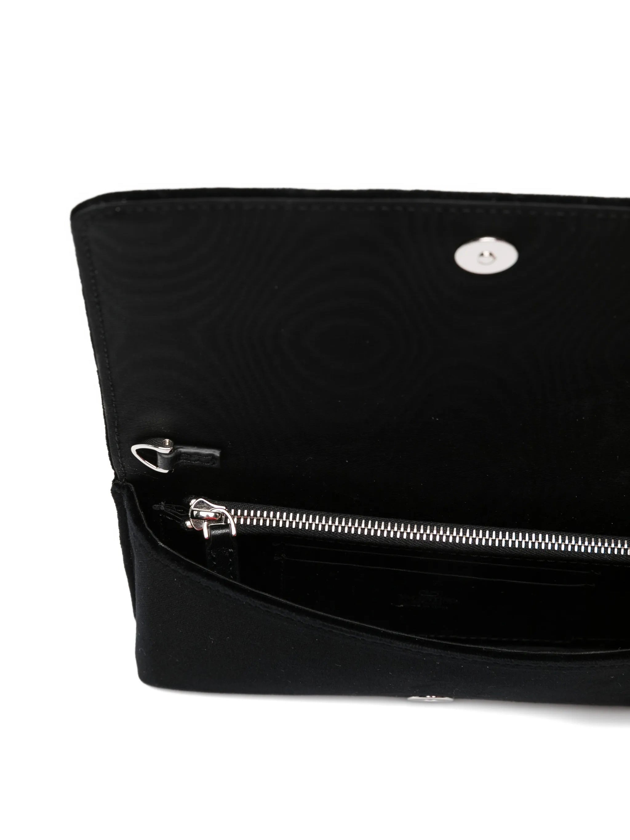 Wallet W-strap Vlogo Signature Black Borsa
