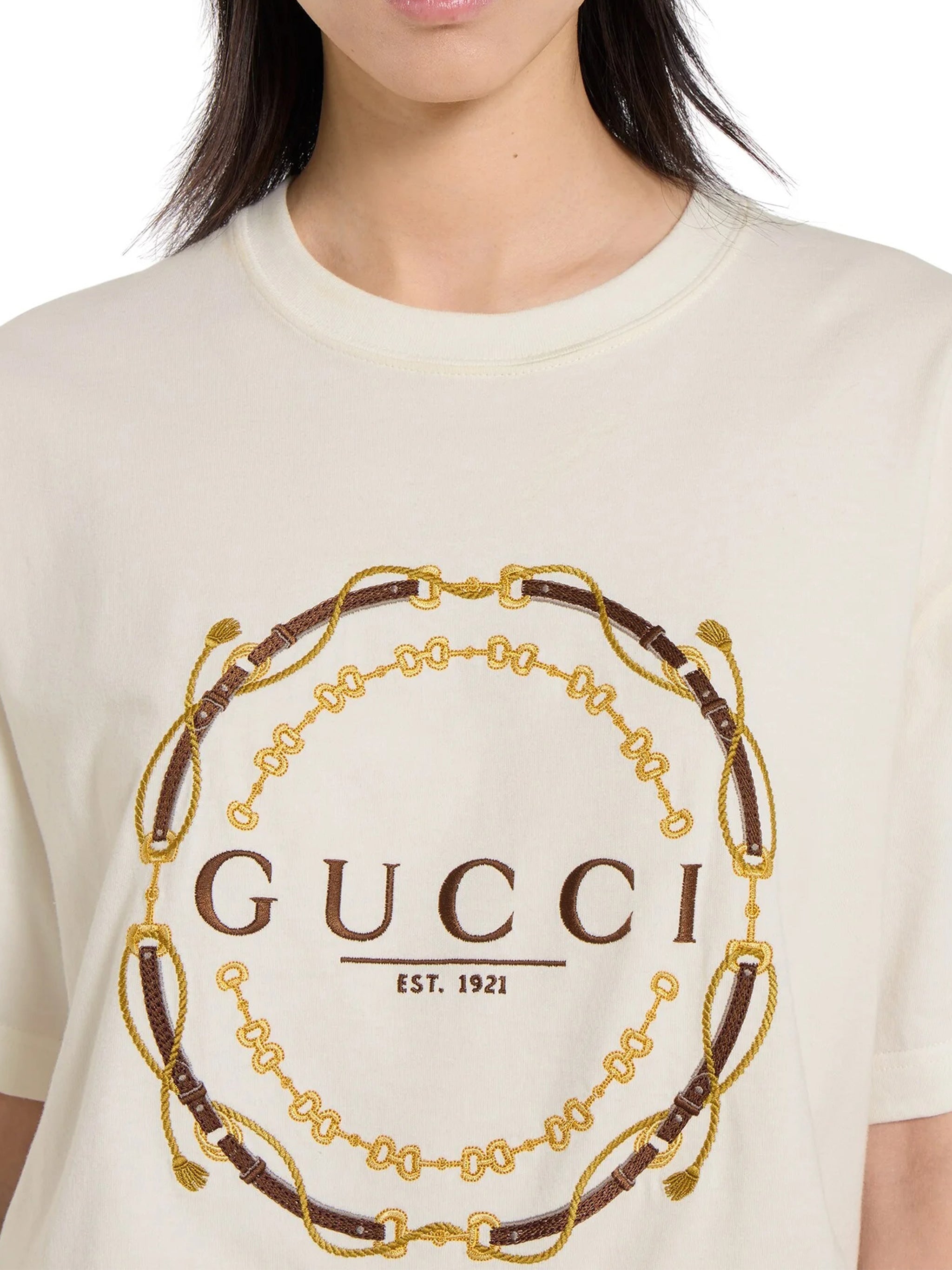 Regular Medium Cotton Jersey White T-shirt