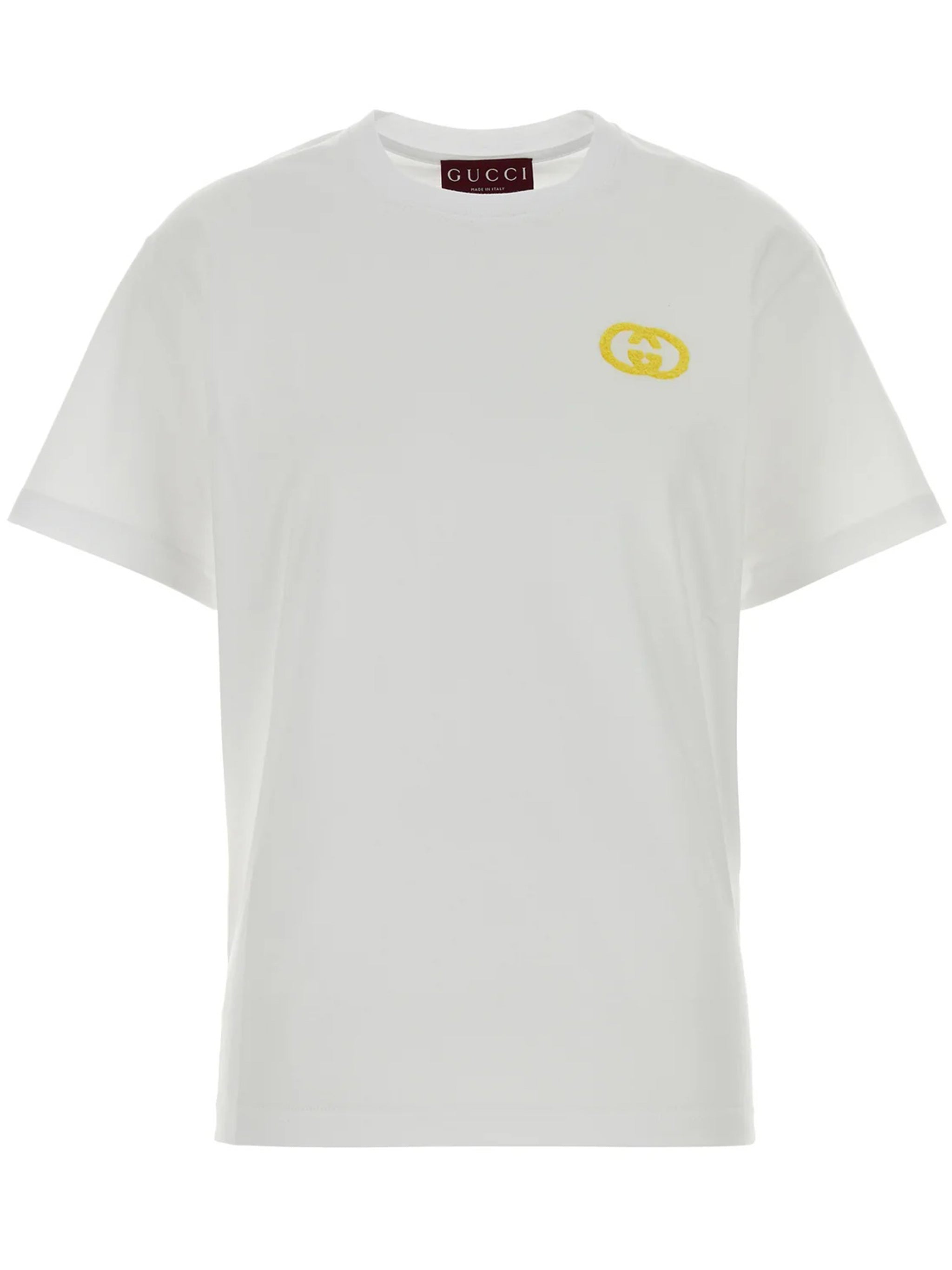 Regular Medium Cotton Jersey White T-shirt