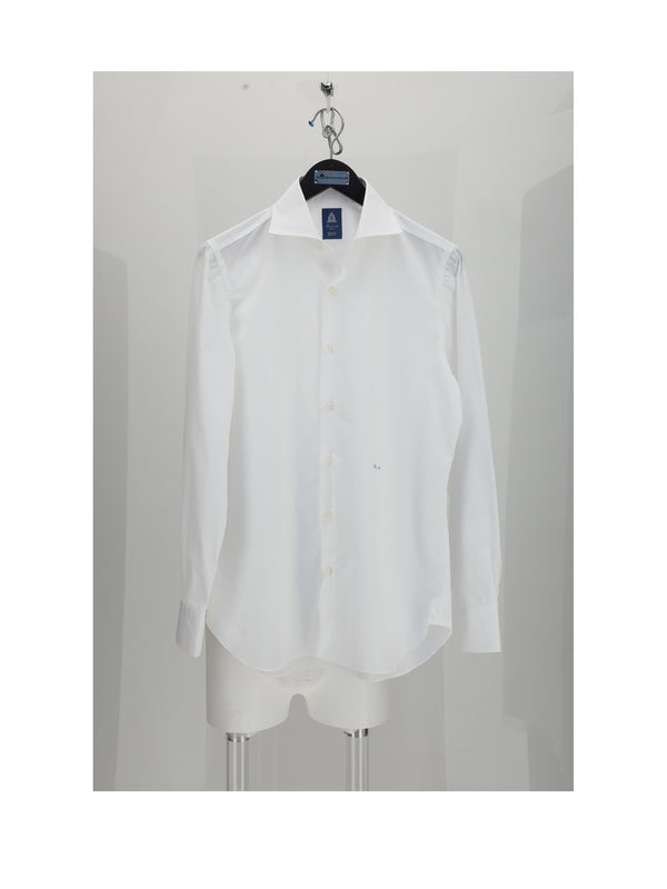Finamore Cotton shirt in white