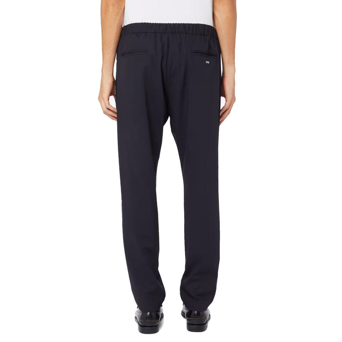 Herno Casual Wool Pants Blue Virgin