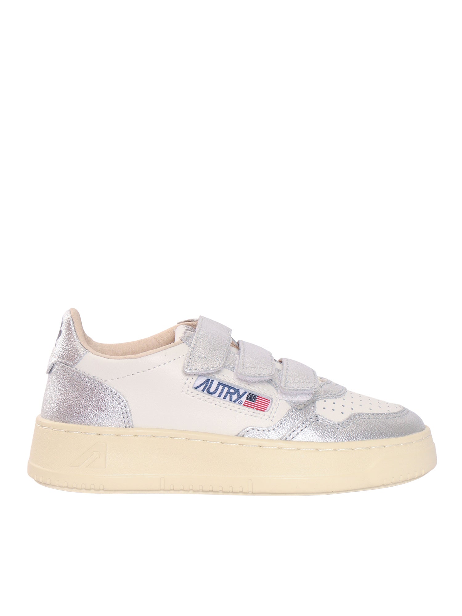 KIDSTRIPES LOW KID BIC-FOUR WHT-SILVER SNEAKERS White
