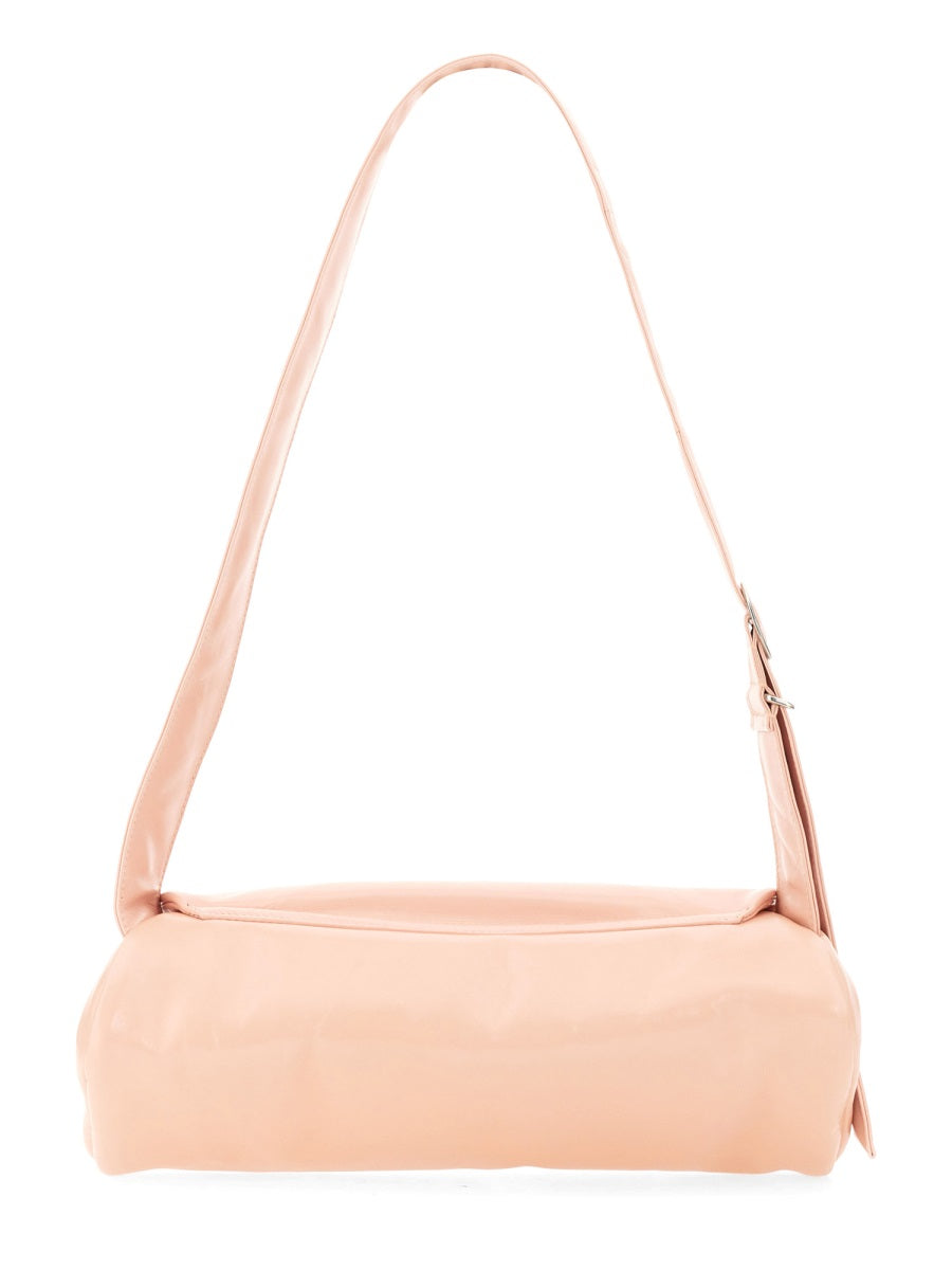 Cannoli Big Bag Powder Leather Shoulder