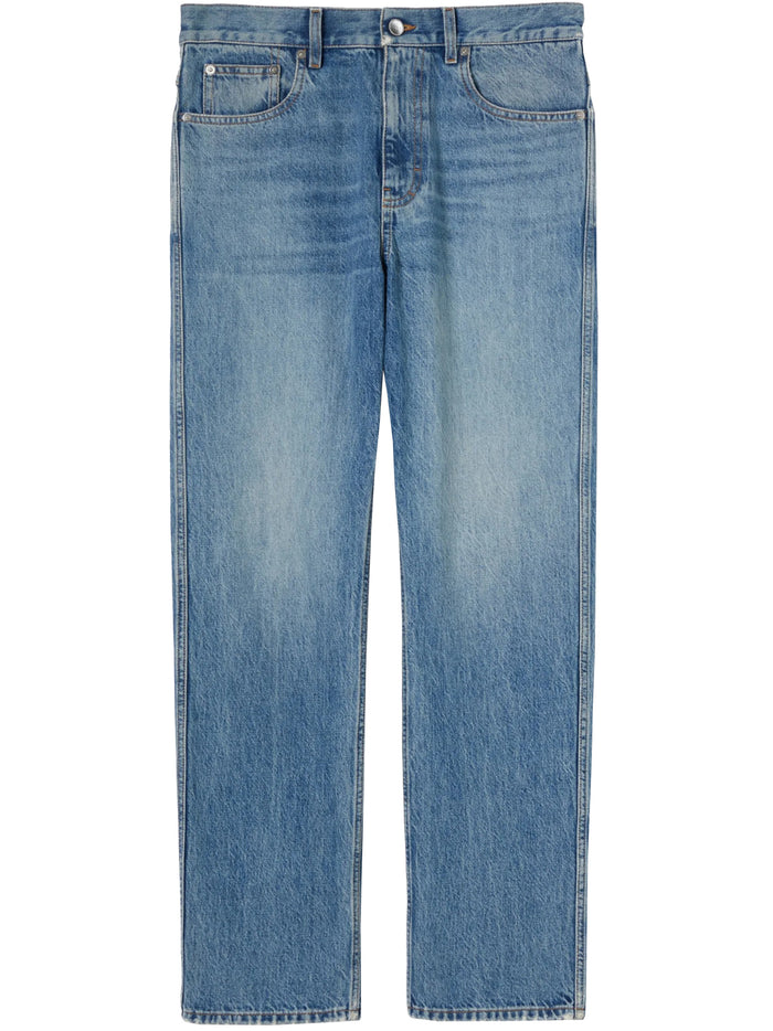 New Cigarette Washed Blue Jean