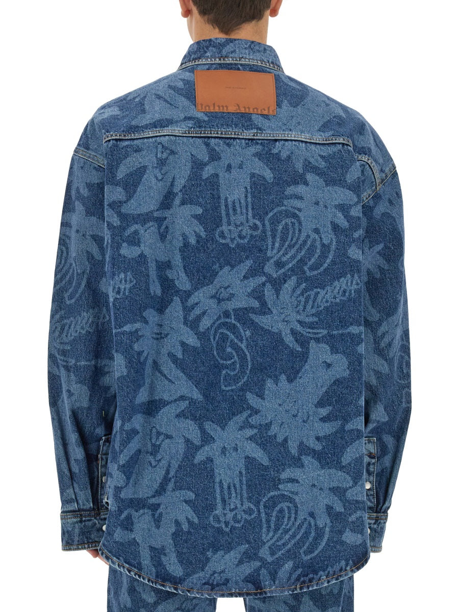 Palmity Jacket Blue Cotton