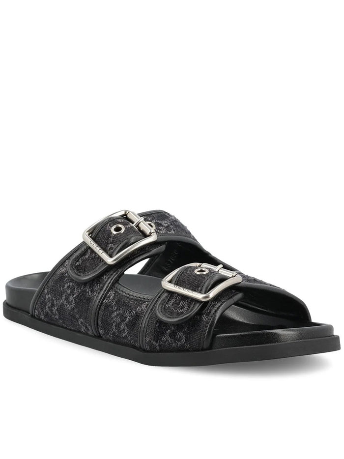 Rhein Slide Gg Denim Black Calzature