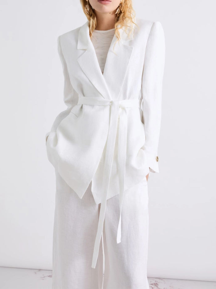 Mllmodico White Blazer