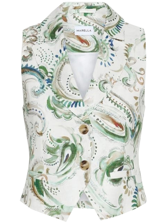 Mllmelodia White Gilet