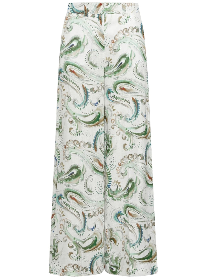 Mlldomino White Pantaloni