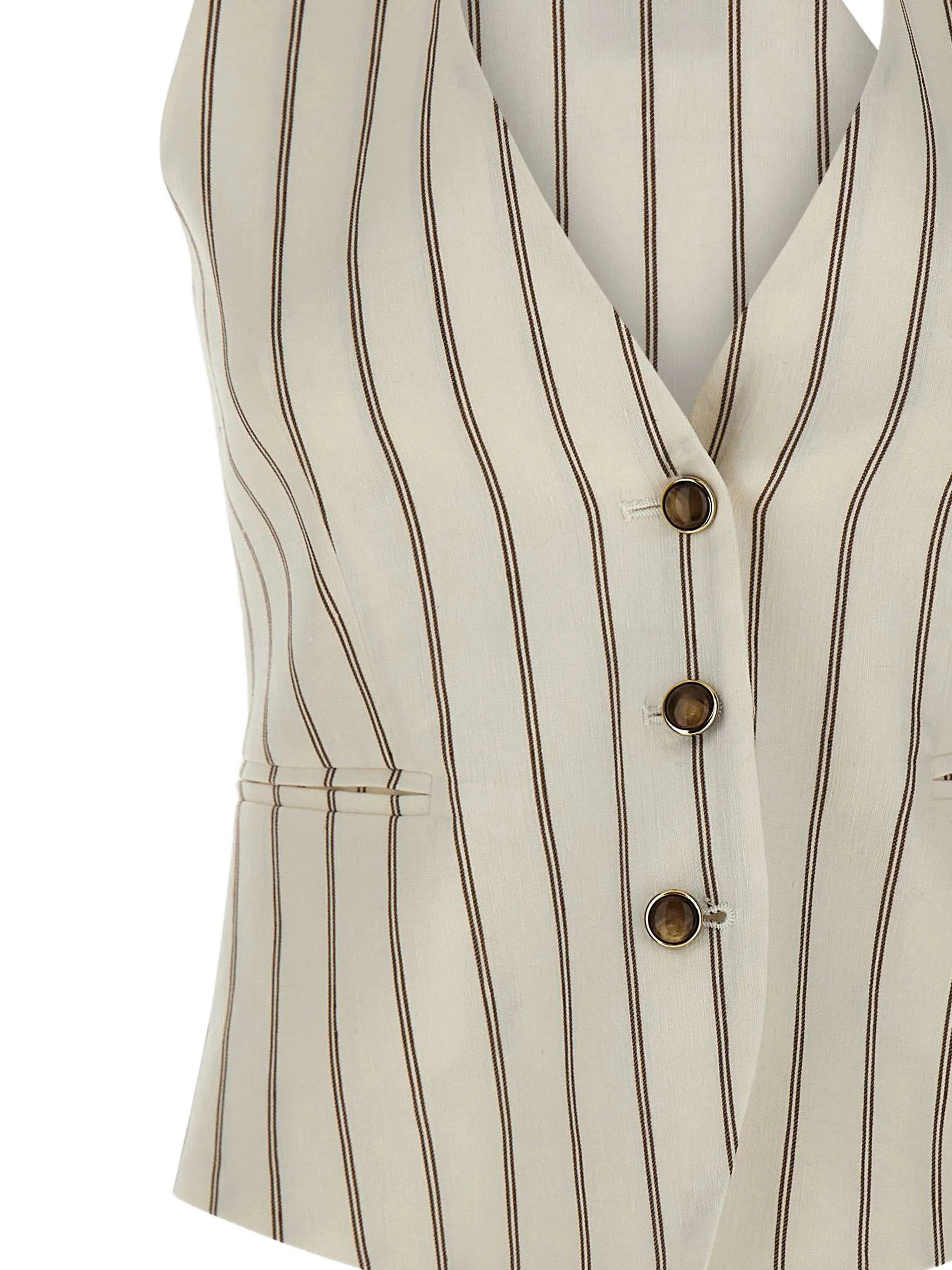 Mllteso White Gilet